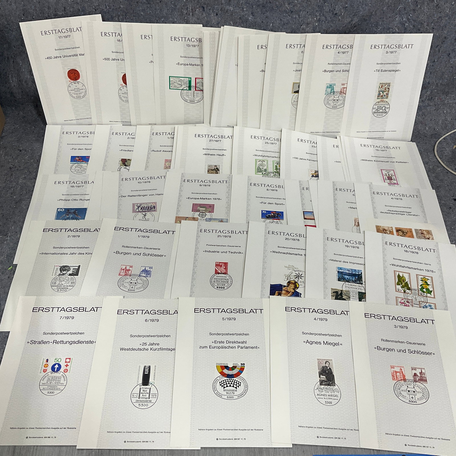 Vintage german philatelic stamp lot: Vintage german philatelic stamp lot