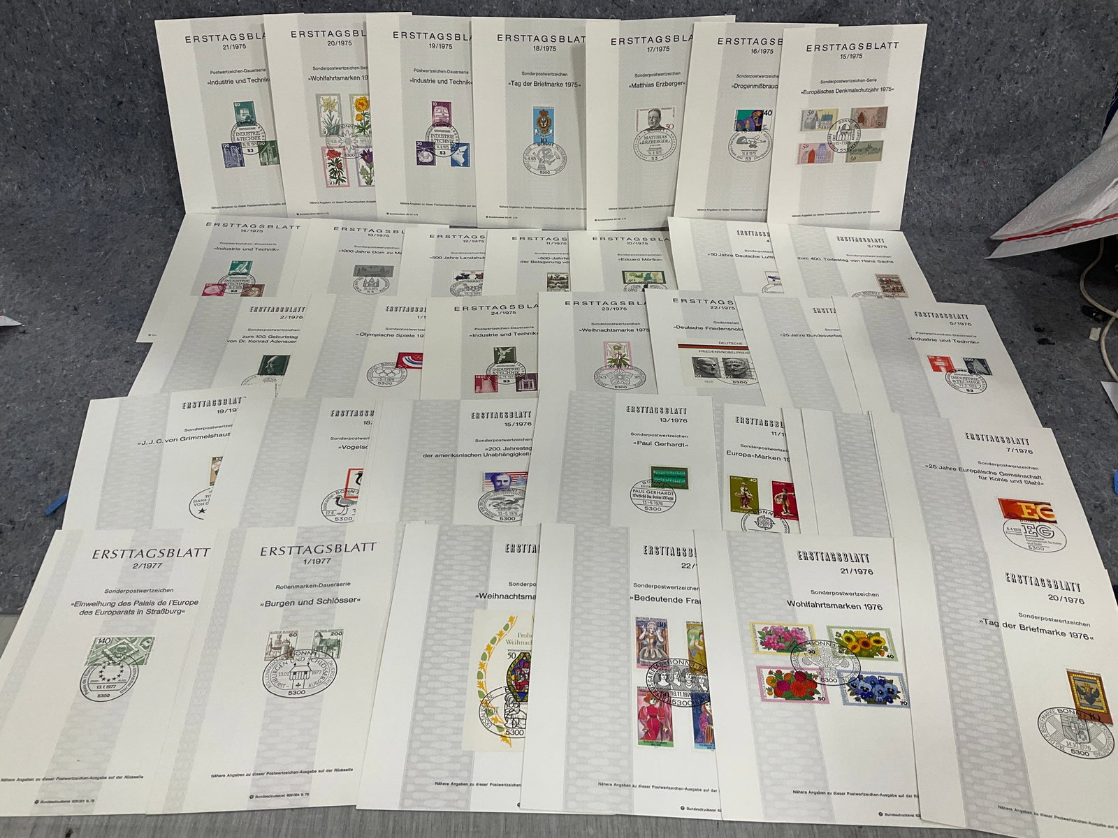 Vintage german philatelic stamp lot: Vintage german philatelic stamp lot