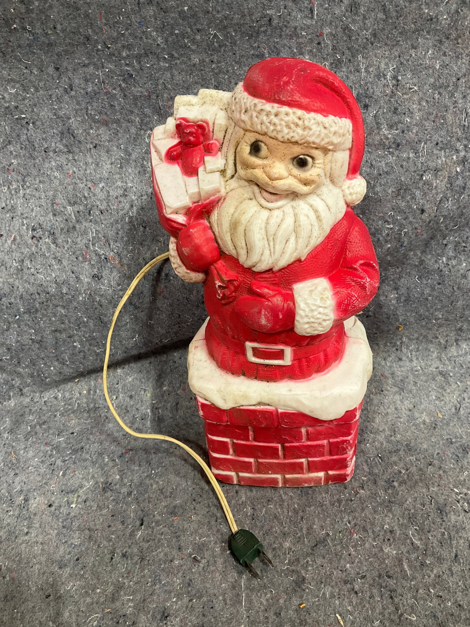 Plug in santa blowmold decor(12in tall) (1 of 1)