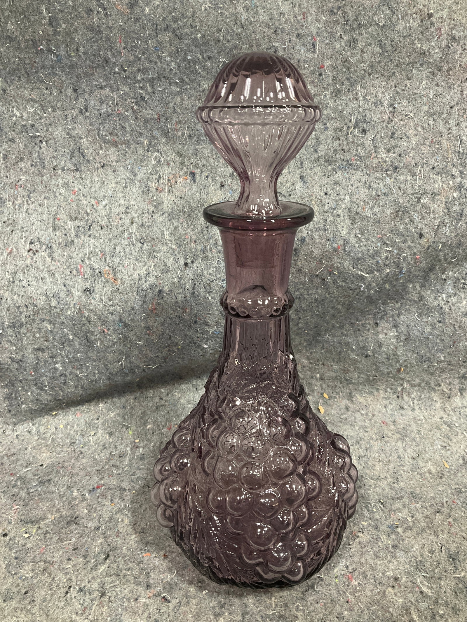 Vintage Imperial Glass amethyst decanter(12.5in tall) (1 of 1)
