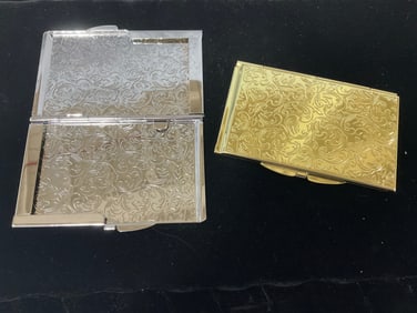 Vintage cigarette cases