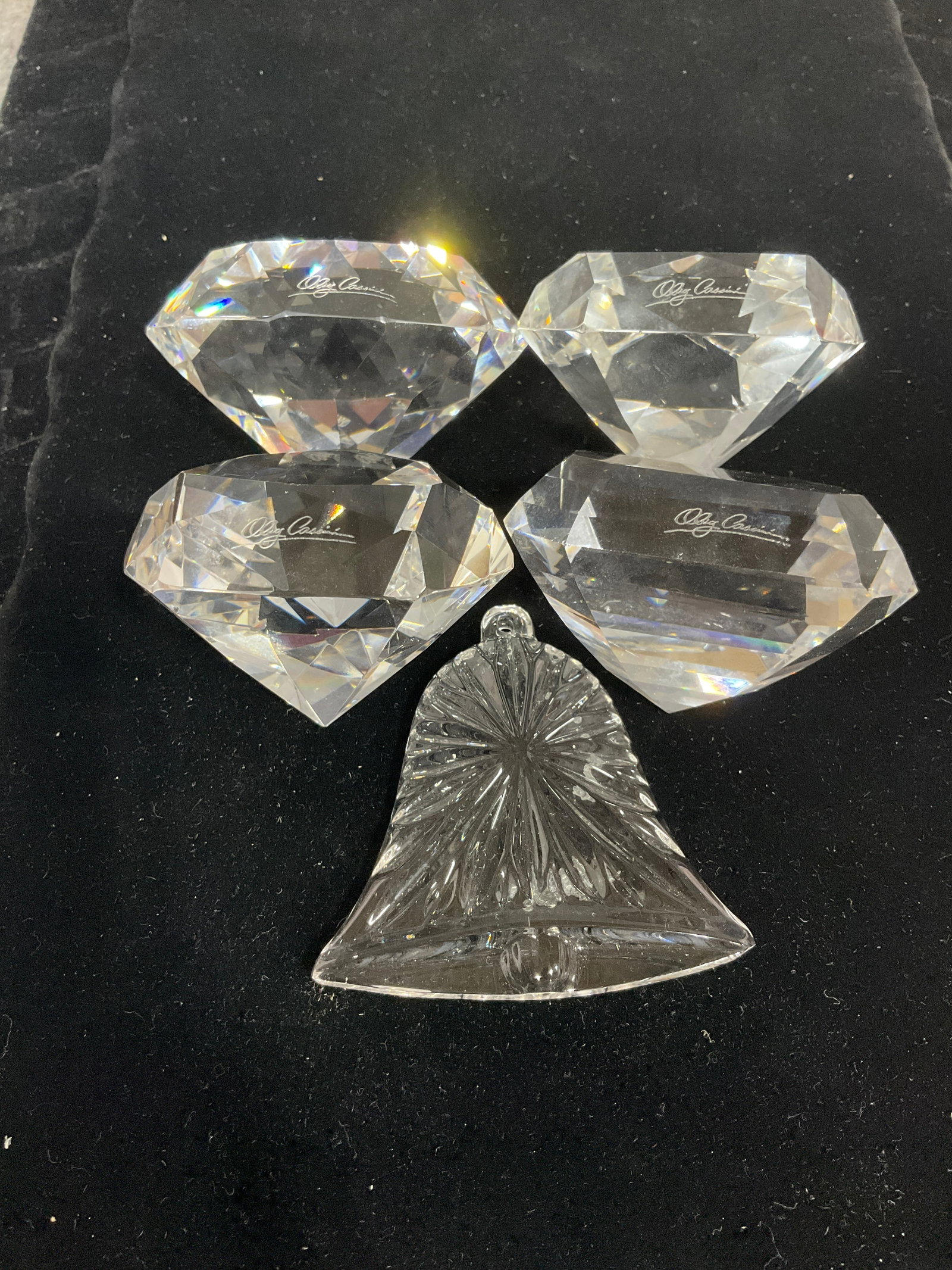 Oleg Cassini crystal paperweights (1 of 1)