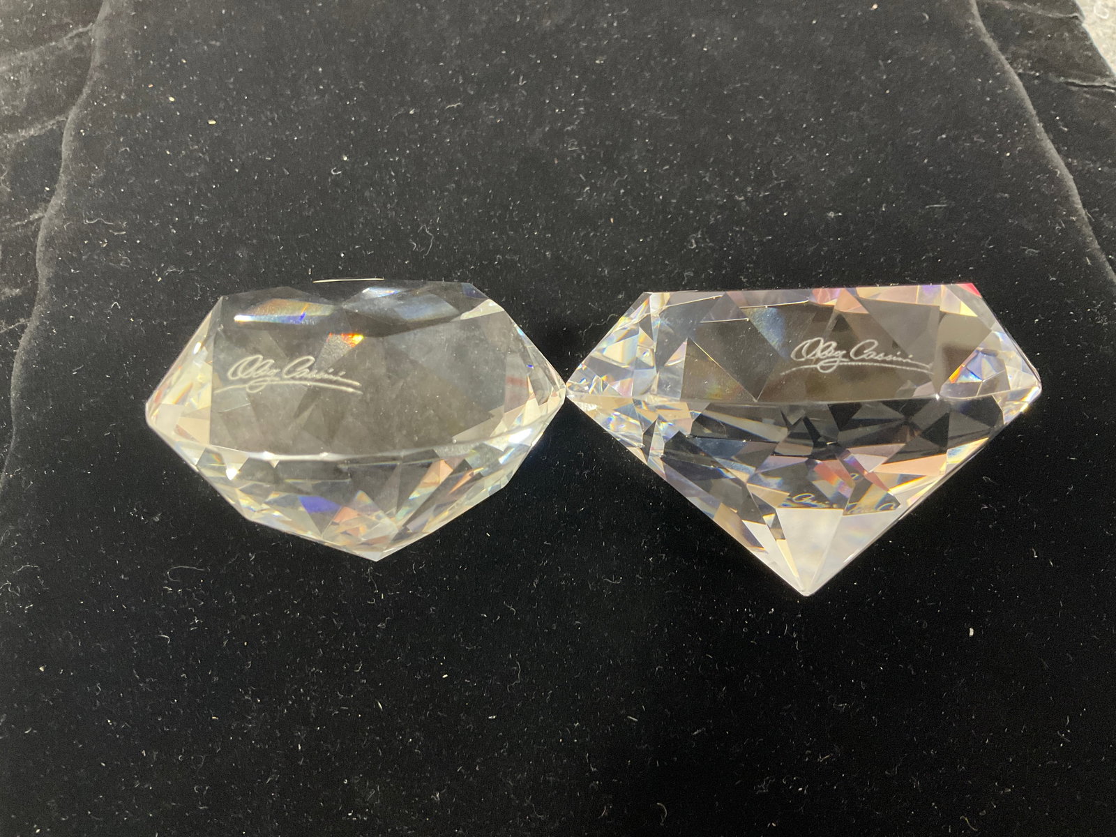Oleg Cassini crystal paperweights (1 of 1)