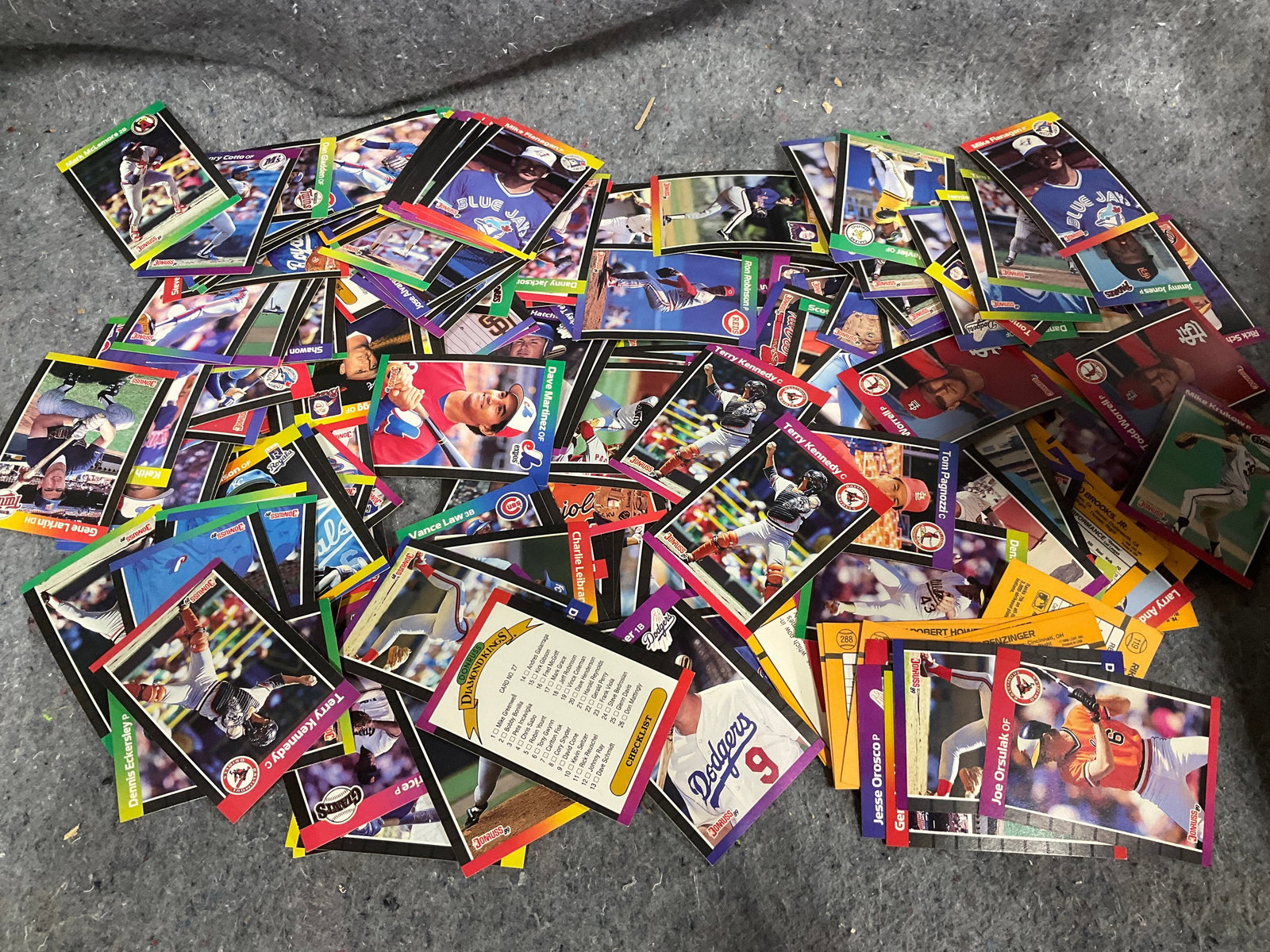 Vintage baseball cards (1980s) (1 of 1)