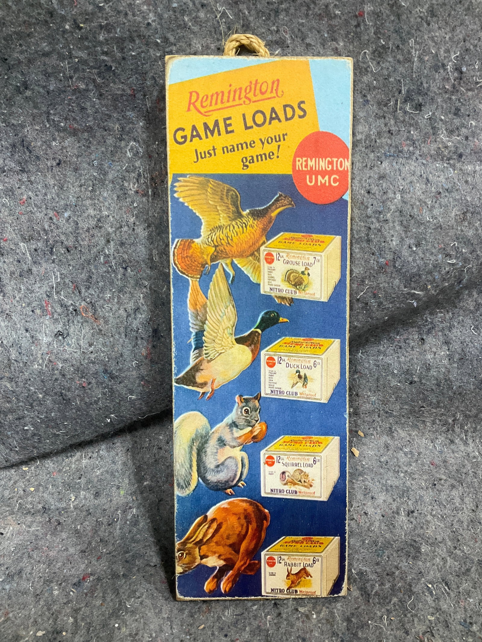 Remington wooden wall decor(4inx12in) (1 of 1)