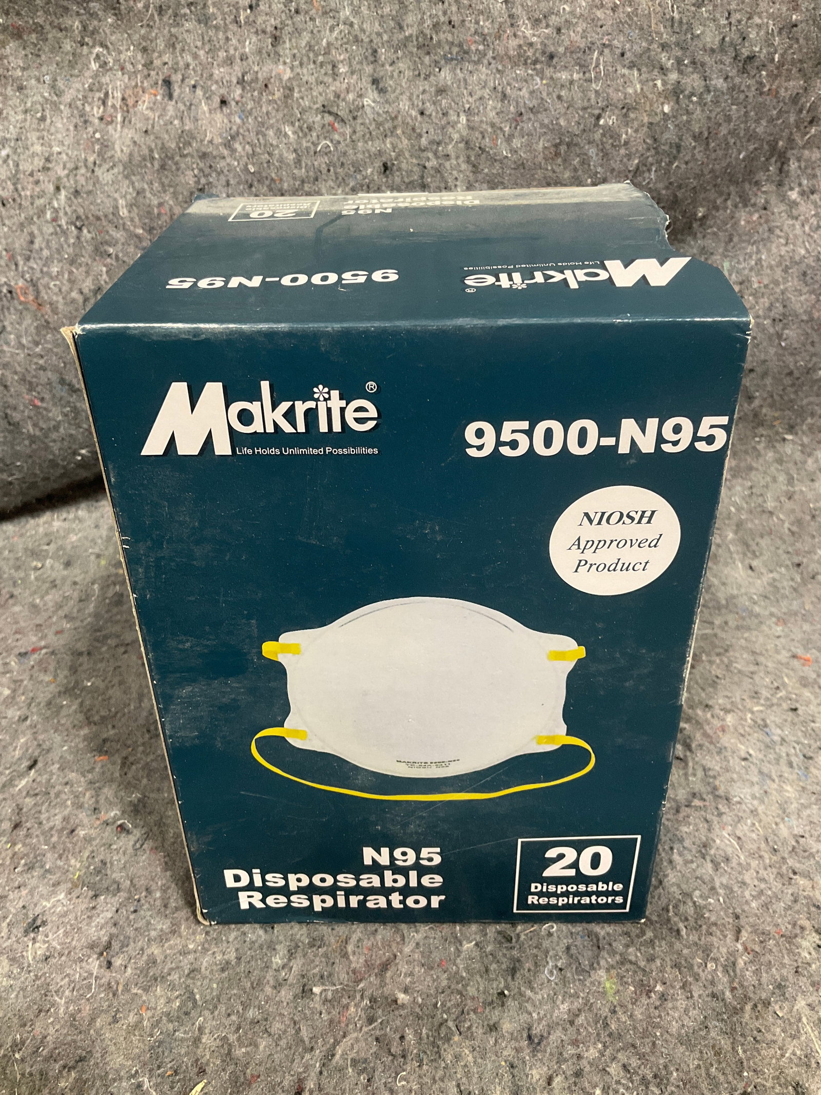 Markrite disposable respirator masks*new in box* (1 of 1)