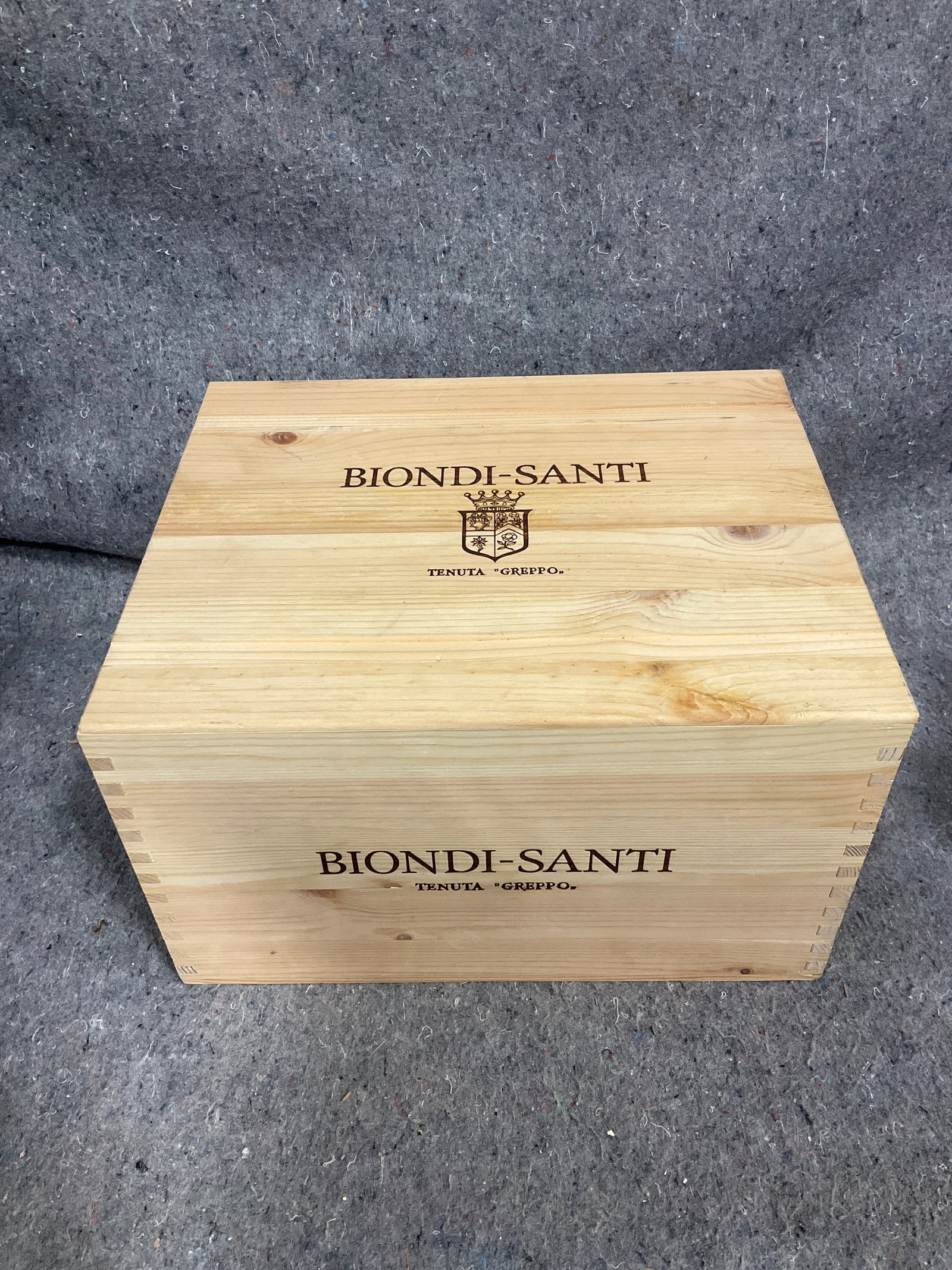 Biondi Santi wooden crate(13inx11inx8in) (1 of 1)