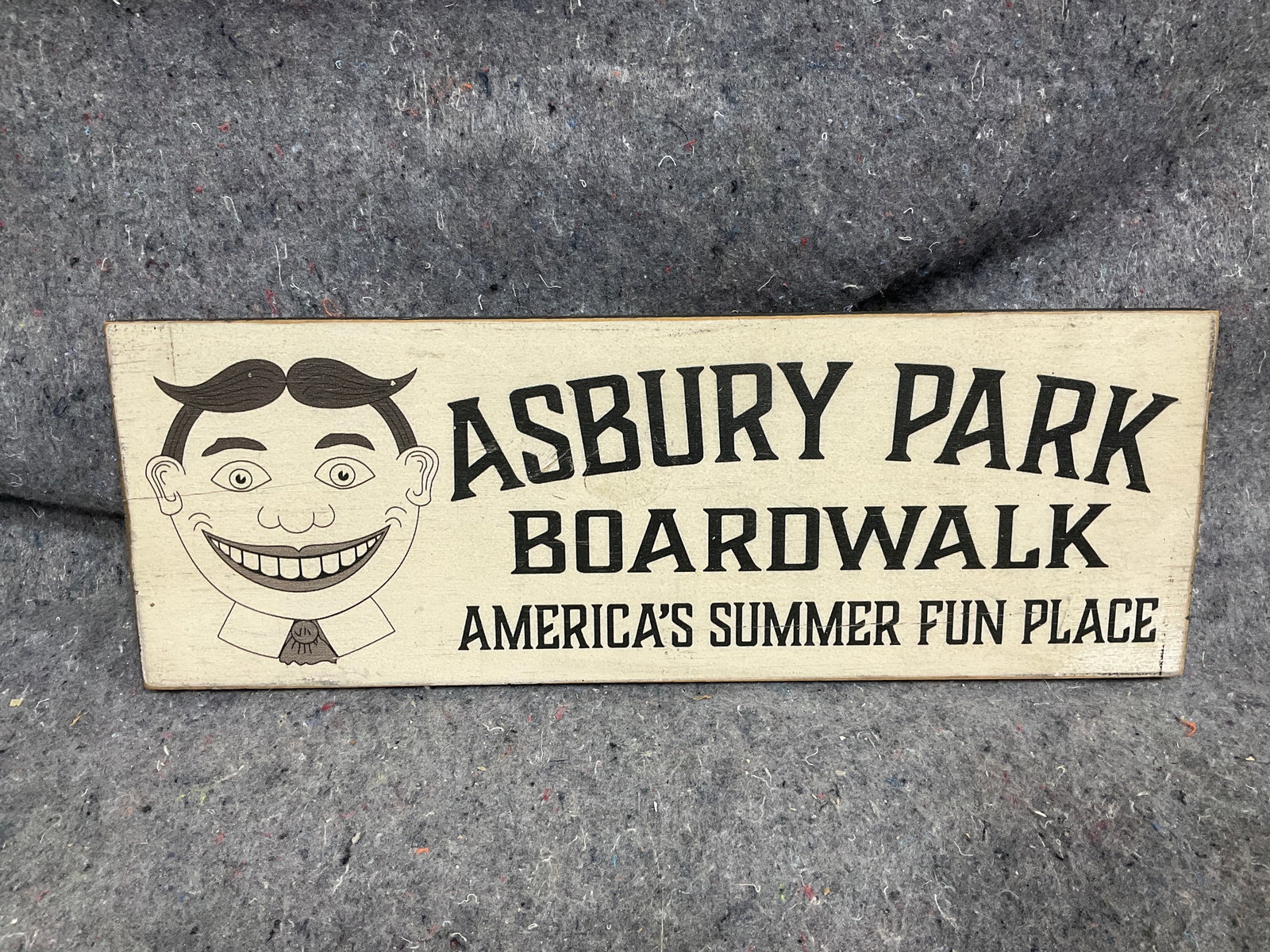 Asbury Park boardwalk wooden sign(6inx17in) (1 of 1)