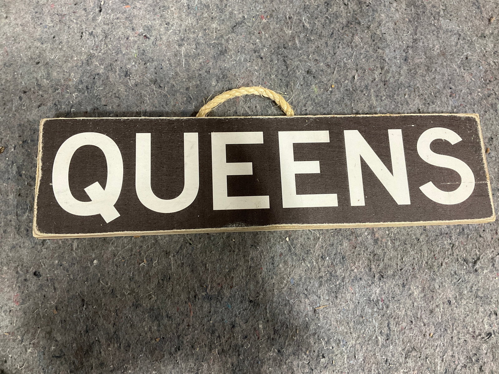 Queens wooden wall decor(4inx15.5in) (1 of 1)