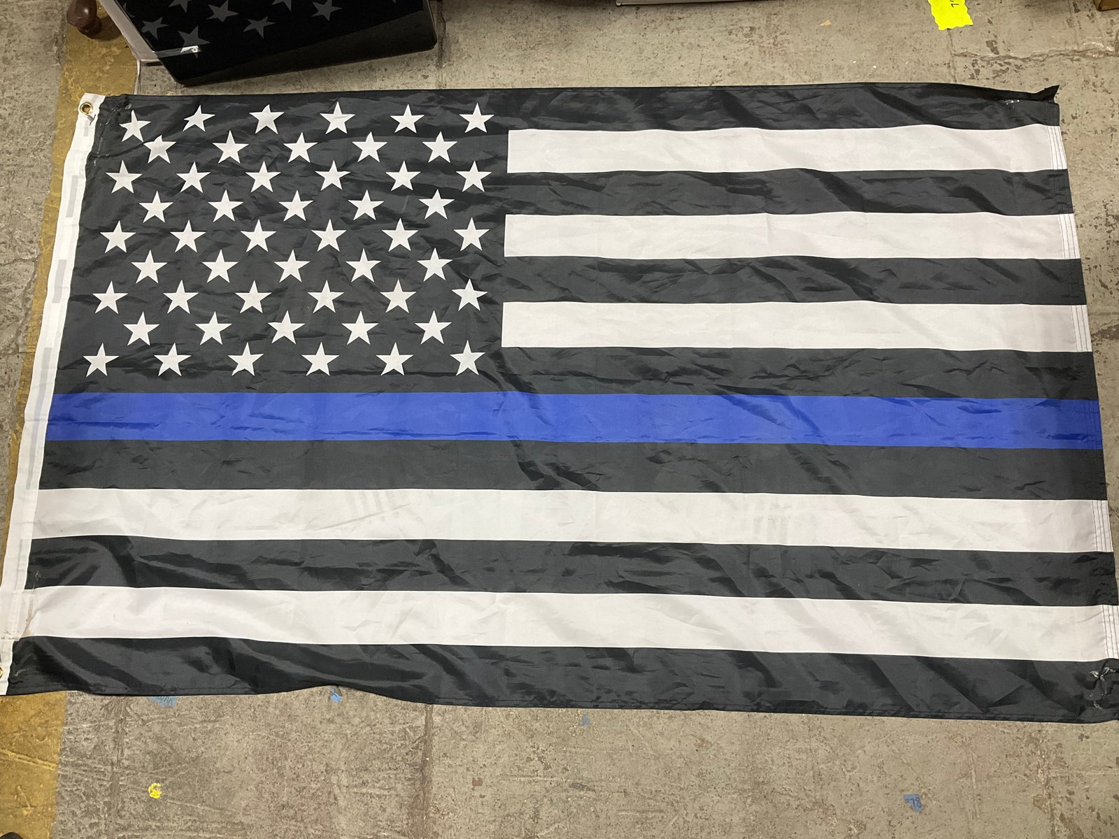 Back the Blue american flag(3ftx5ft) (1 of 1)