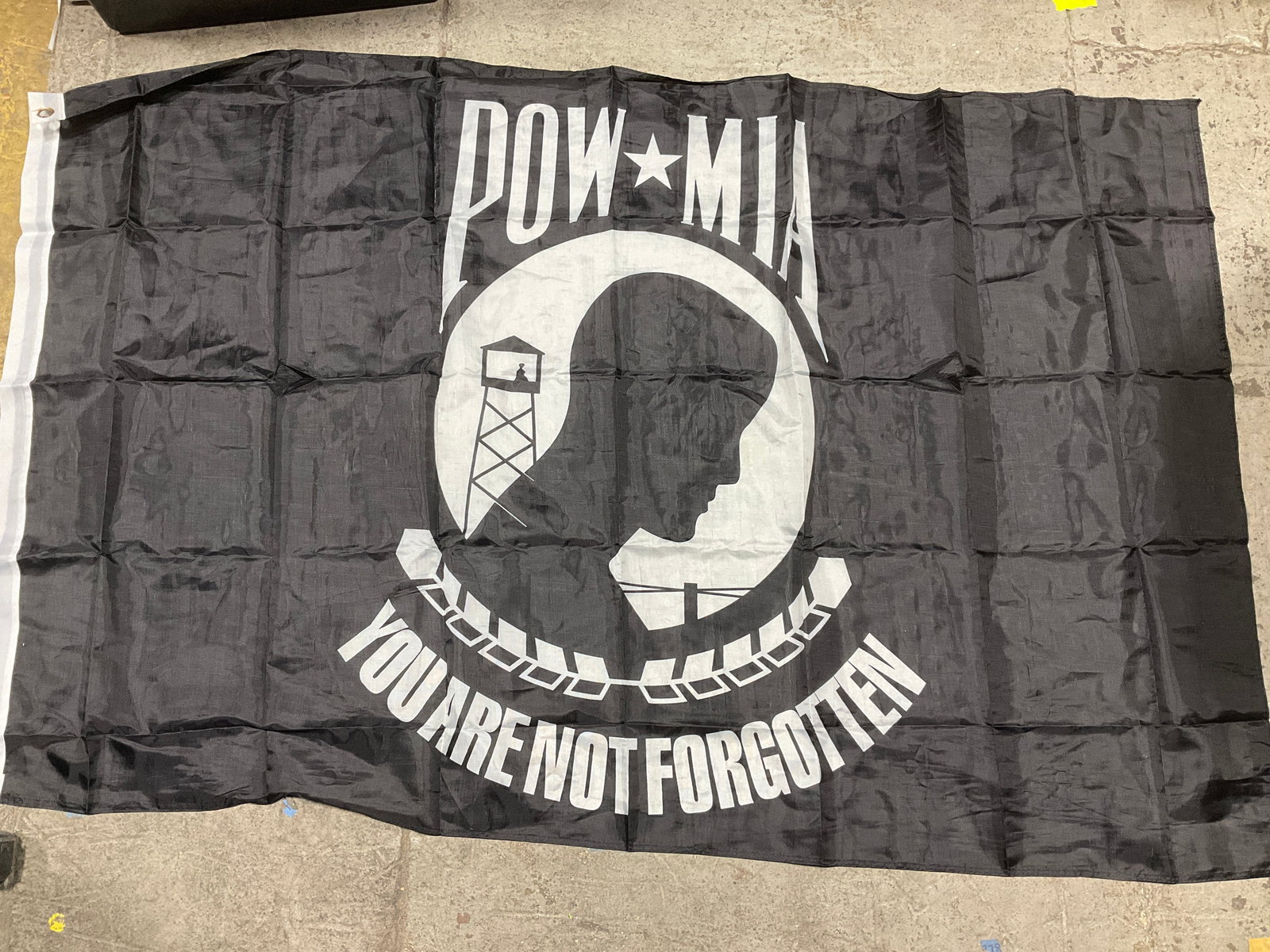 POW/MIA flag(3ftx5ft, new): POW/MIA flag(3ftx5ft, new)