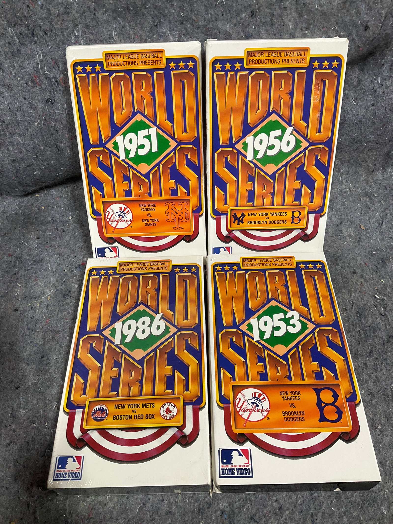 Vintage NY Mets World Series VHS tapes (1 of 1)