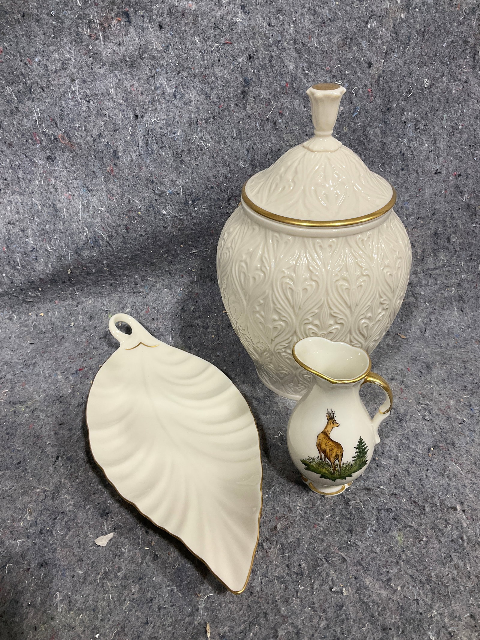 Lenox candy jarwith lid(9in tall) and other Lenox china (1 of 1)