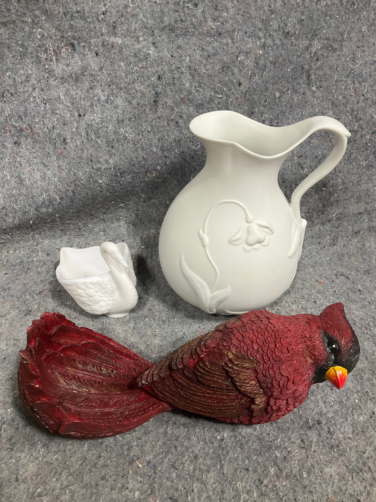 1993 MMA pitcher(9.5in tall), red bird figurine, and more (1 of 1)