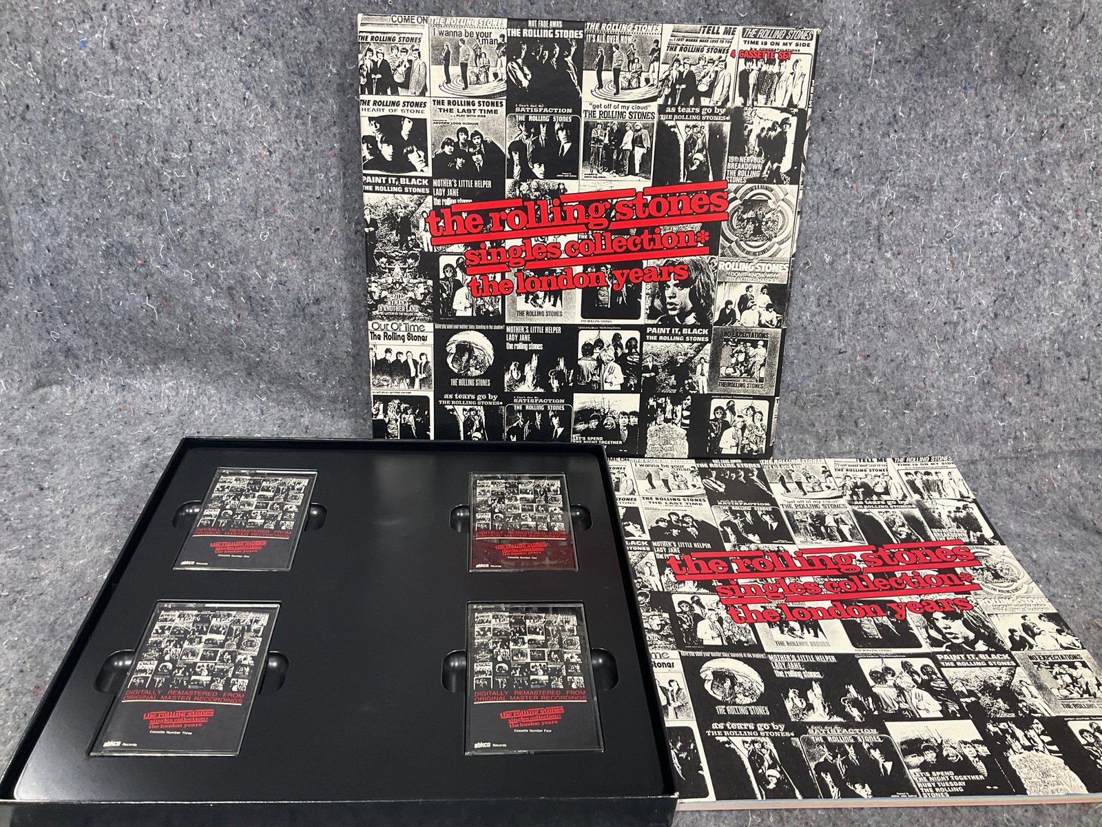The Rolling Stones Cassette Tape Set: The Rolling Stones Cassette Tape Set