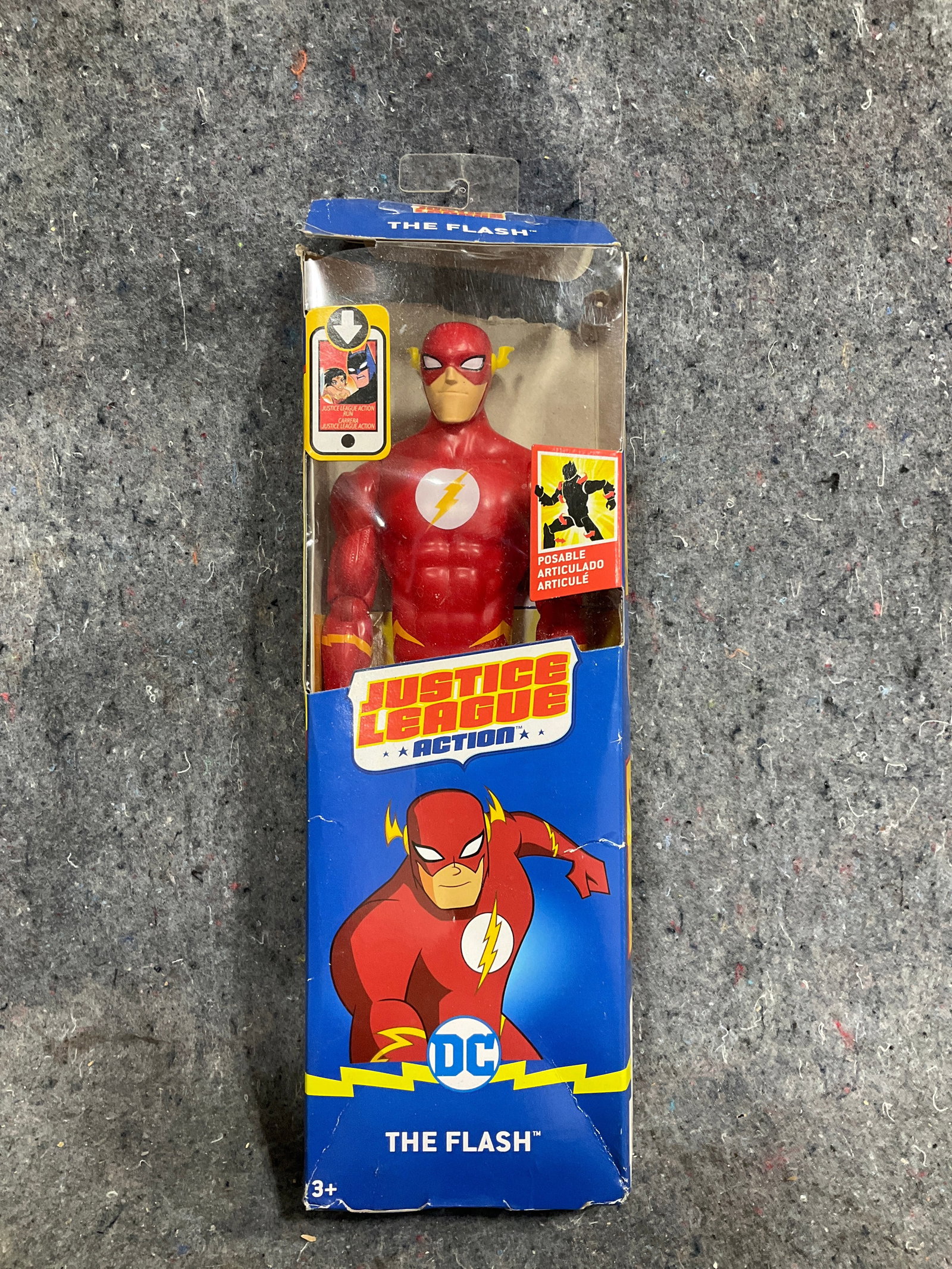 Marvel Justice League The Flash Collectible Figure *new in box*: Marvel Justice League The Flash Collectible Figure *new in box*