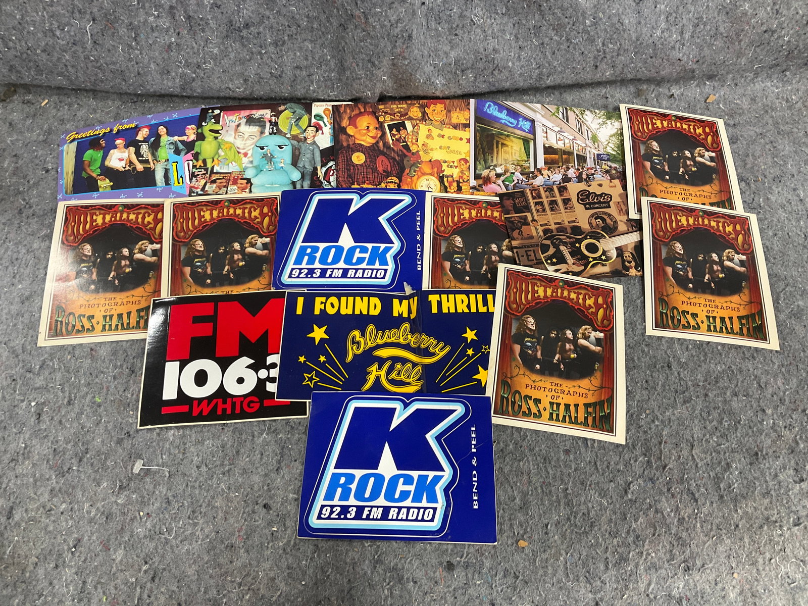 Vintage rock ephemera: Vintage rock ephemera