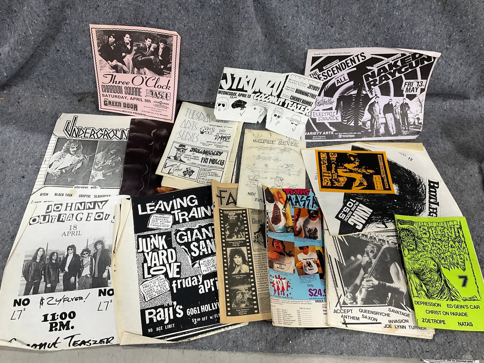 Various Rock Ephemera/Magazine Cutouts: Various Rock Ephemera/Magazine Cutouts