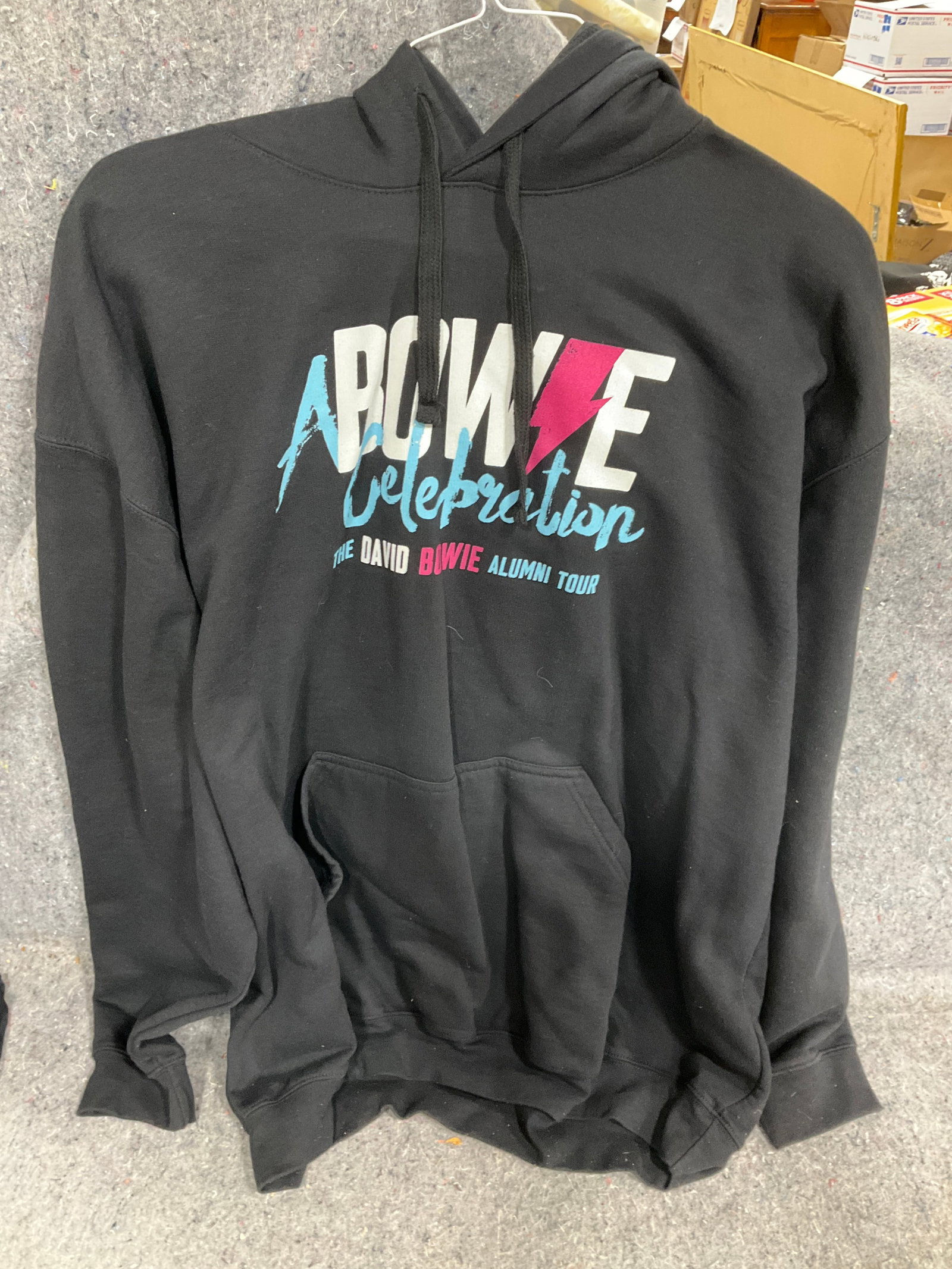 David Bowie Hoodie (Size: XXL): David Bowie Hoodie (Size: XXL)