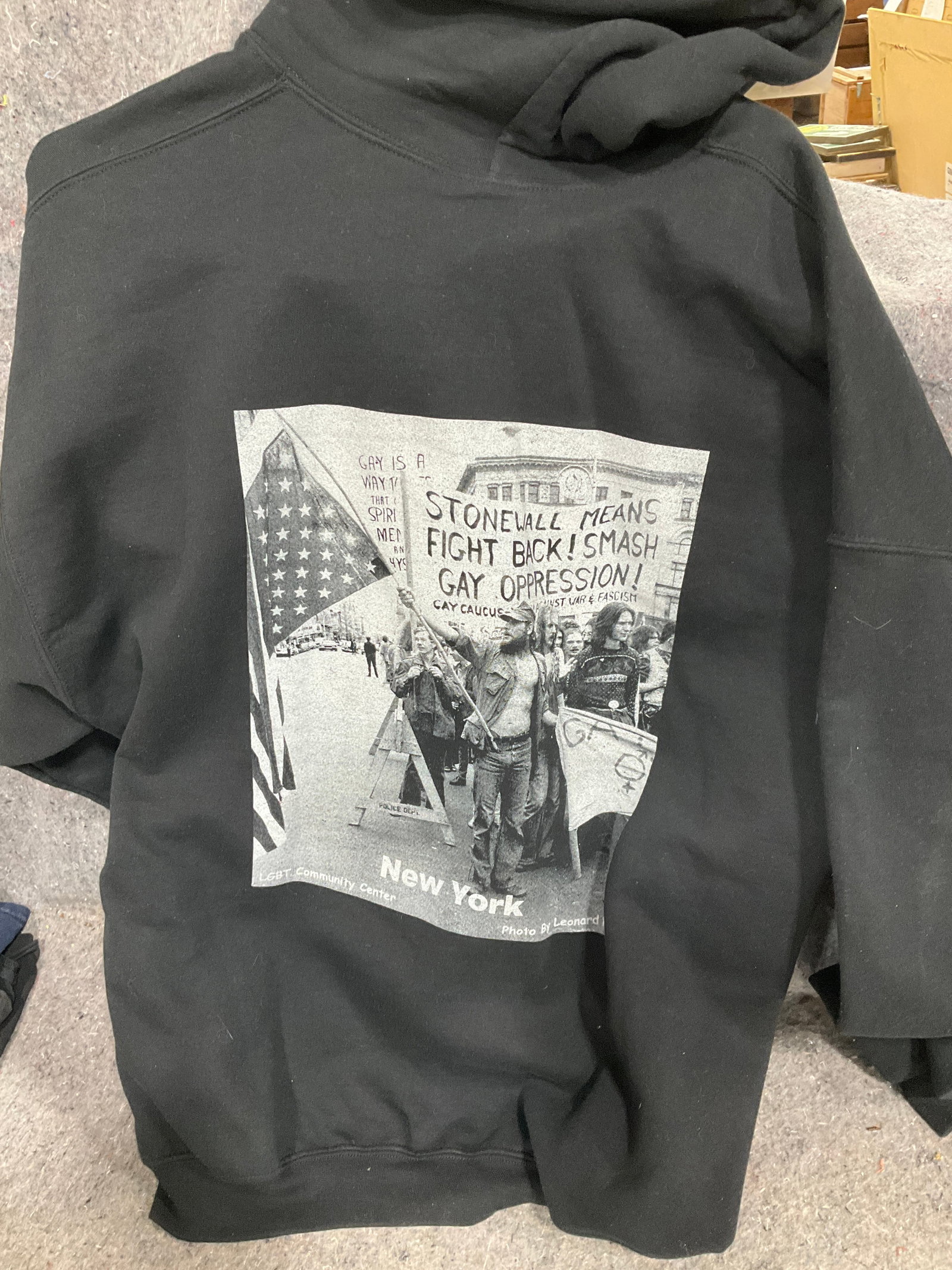 LGBTQ/Oppression Hoodie (Size: 2XL): LGBTQ/Oppression Hoodie (Size: 2XL)