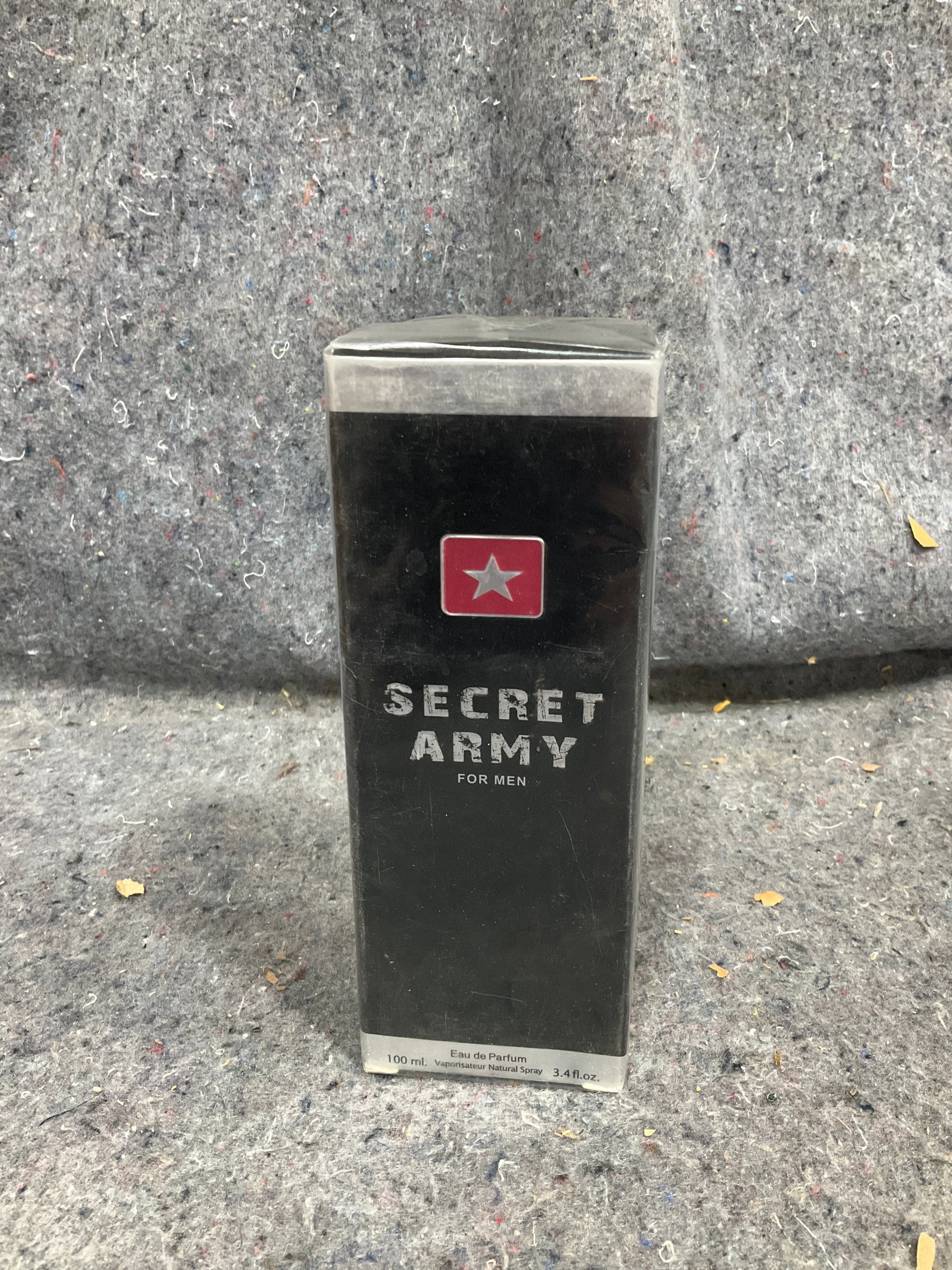 Secret Army eau de parfum for men*sealed, 3.4fl.oz.*: Secret Army eau de parfum for men*sealed, 3.4fl.oz.*