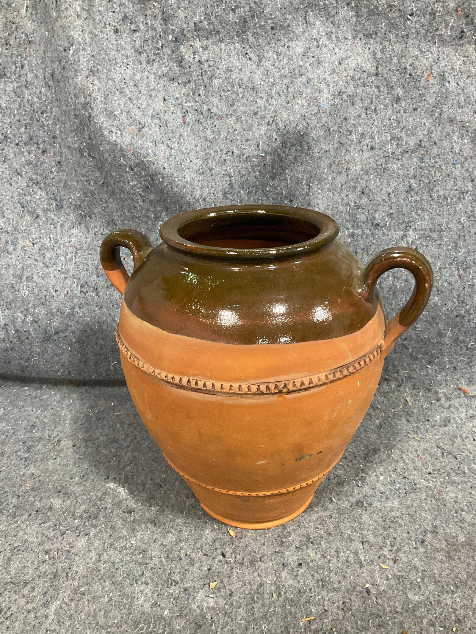 Late 19th century handcrafted pot(11.5in tall) (1 of 1)