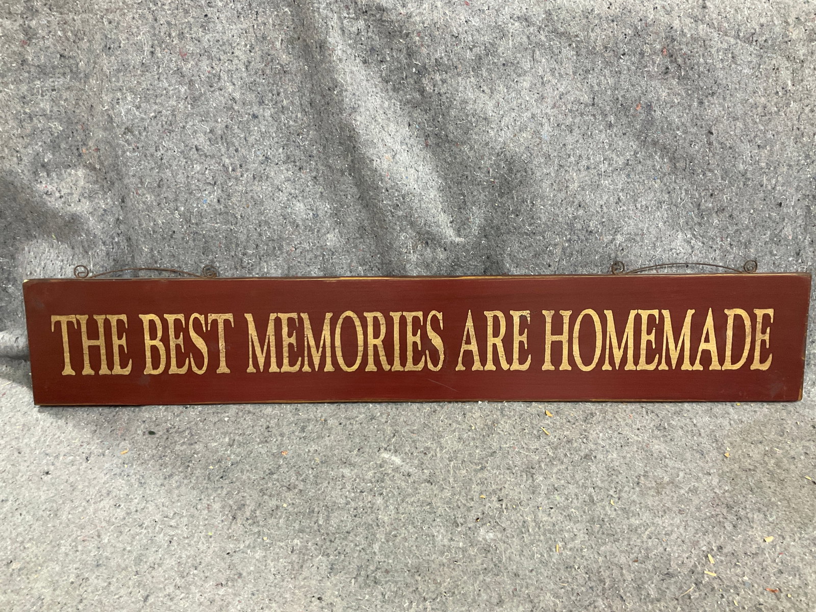 The Best Memories are homemade wooden sign(7inx43in) (1 of 1)