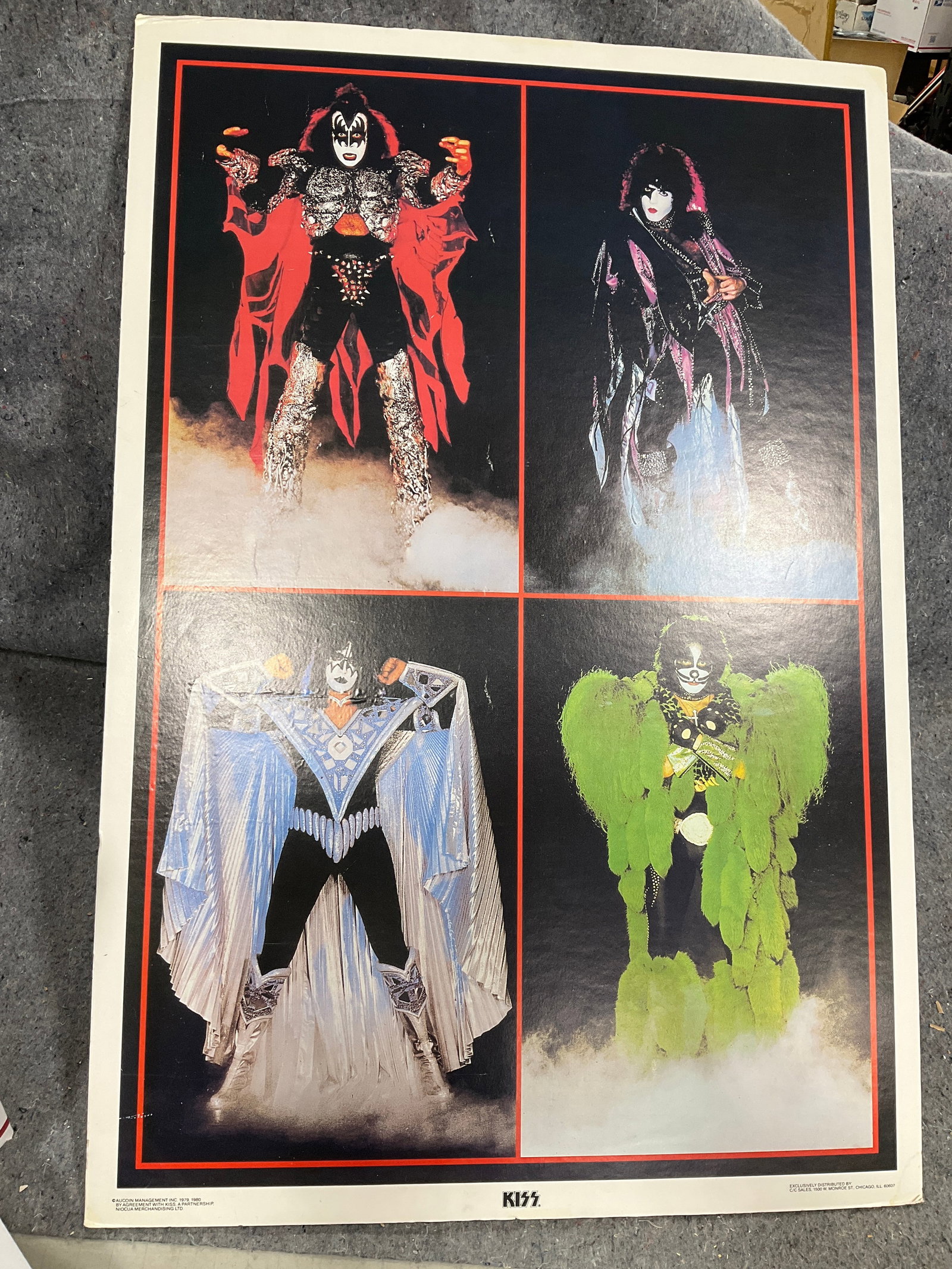 KISS print on board(23inx34in) (1 of 1)