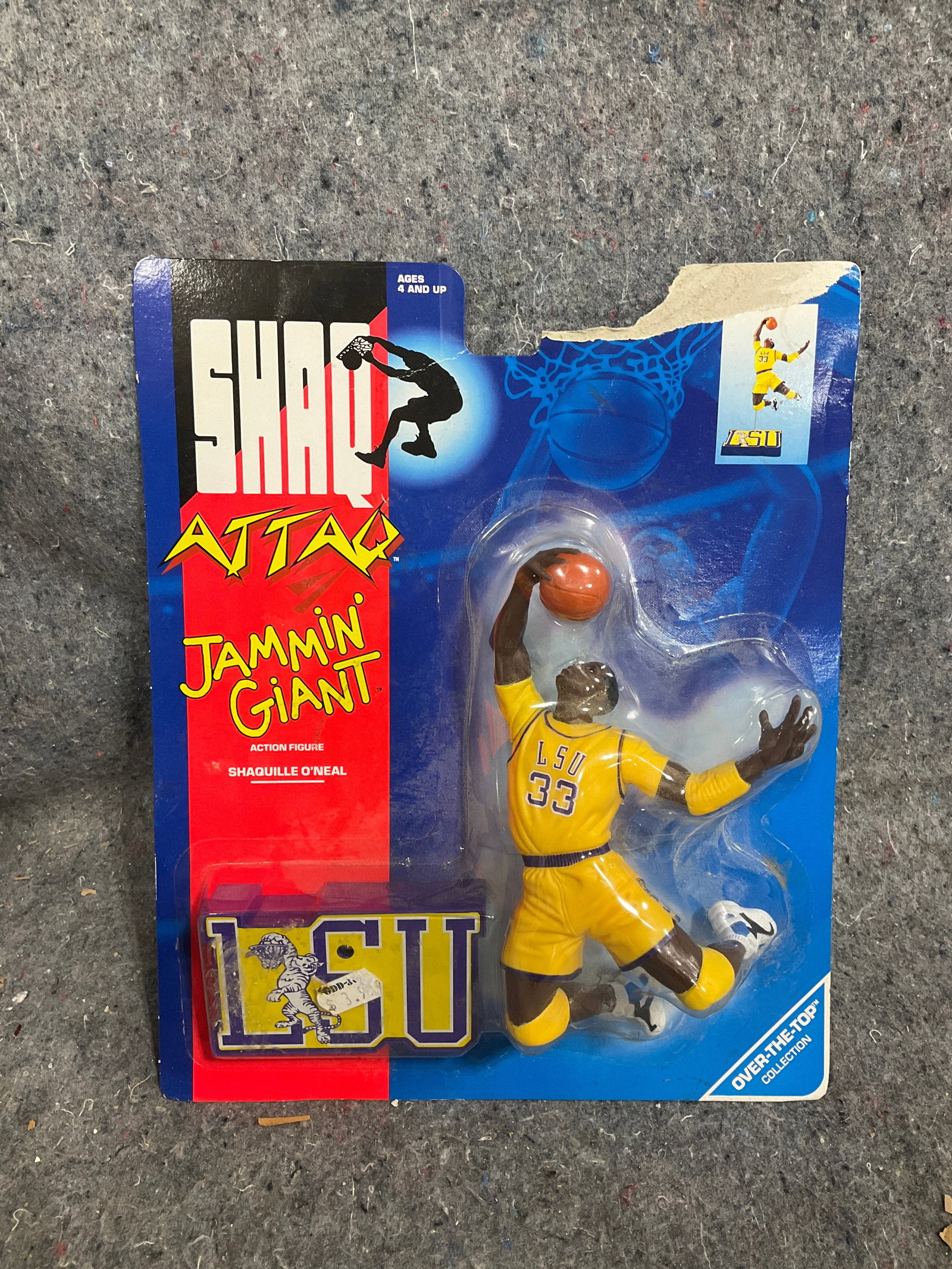 Shaq Attaq jammin giant collectible figure*new in package*: Shaq Attaq jammin giant collectible figure*new in package*