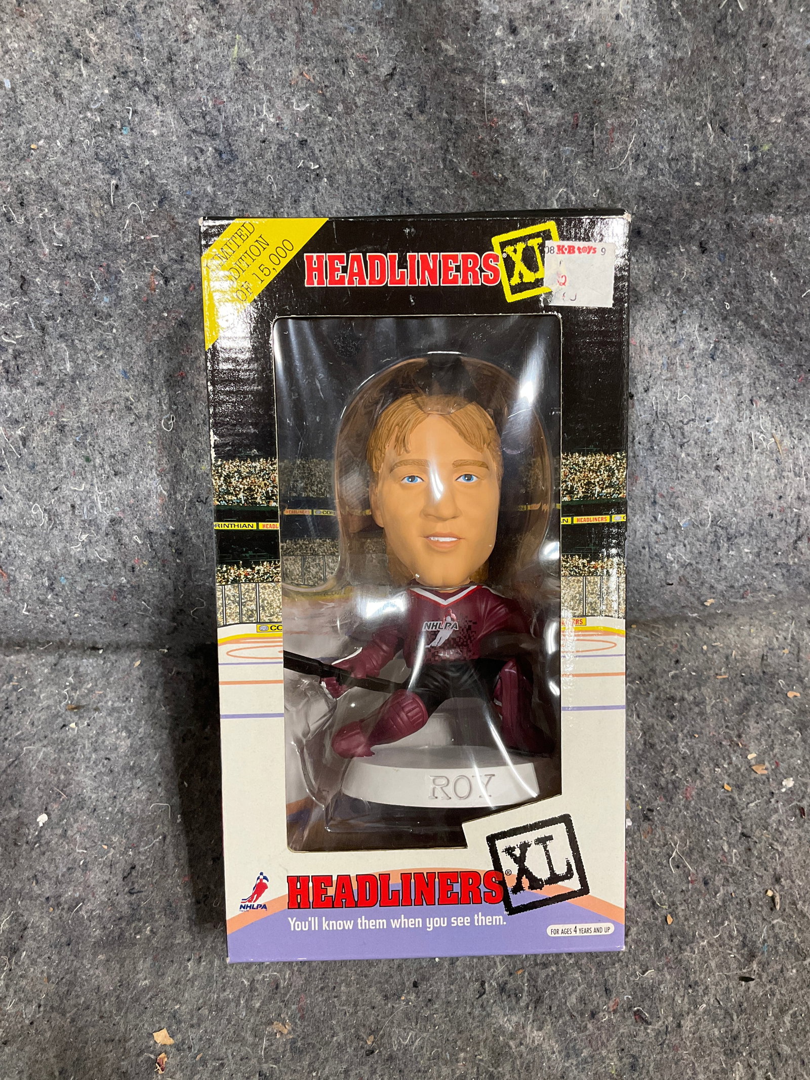 Headliners XL Patrick Roy collectible*new in package* (1 of 1)