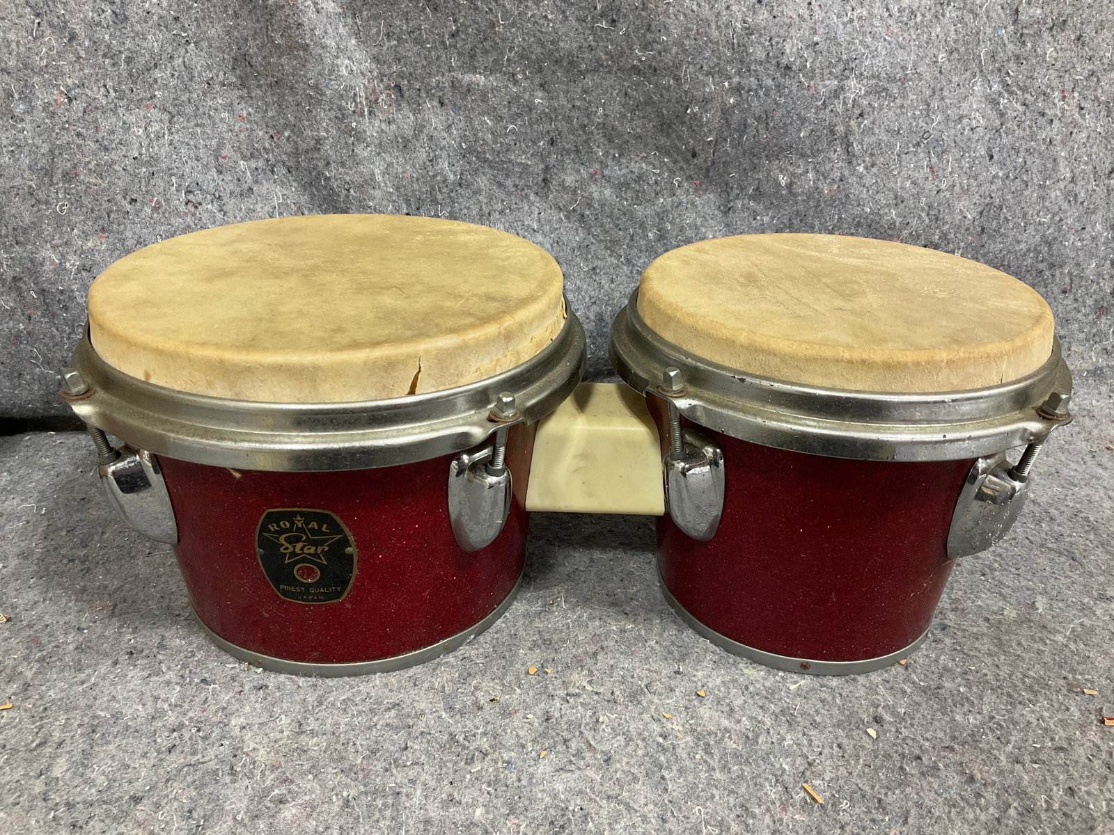 Royal Star bongo drums made in Japan: Royal Star bongo drums made in Japan