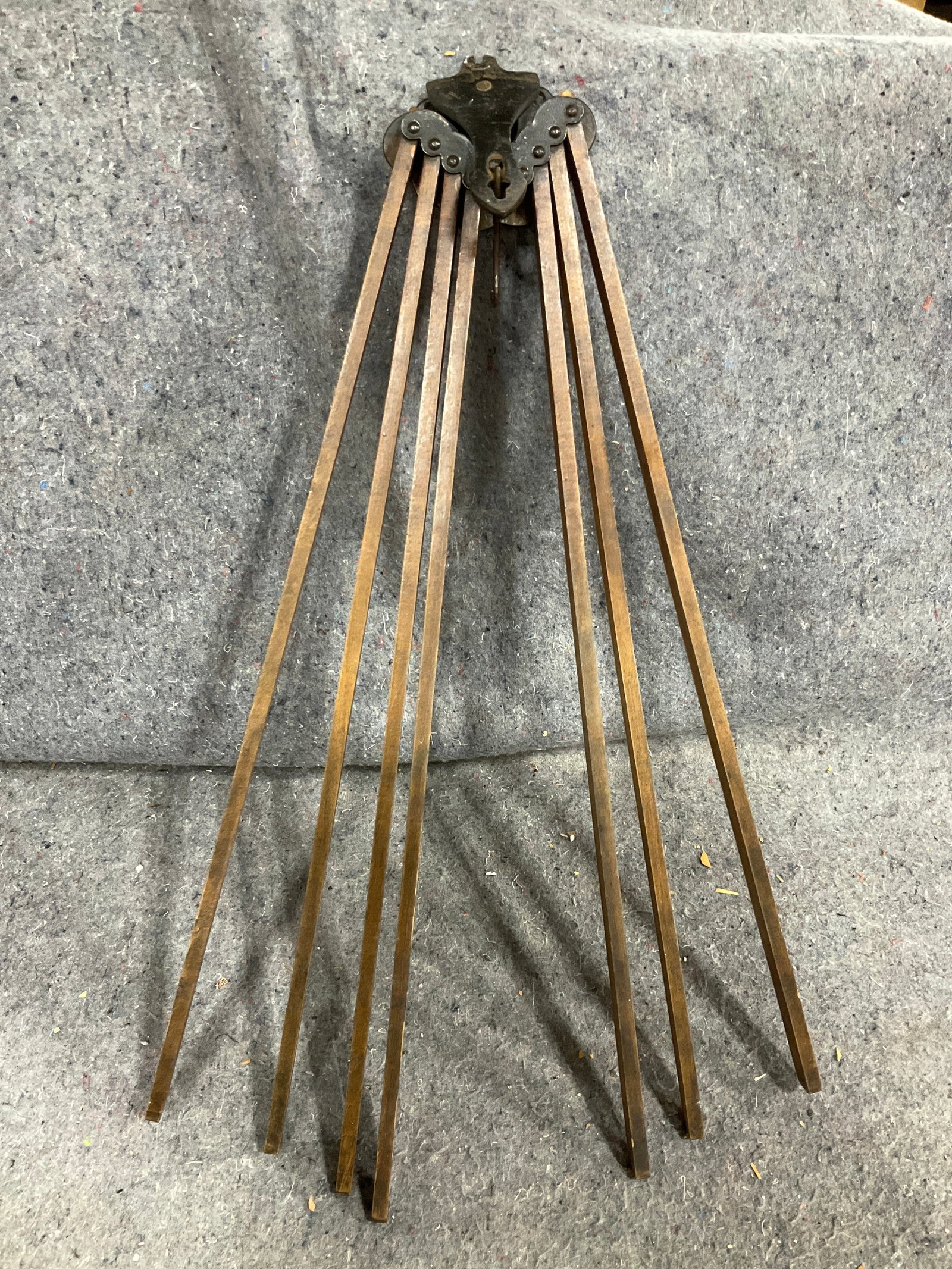 Antique wall mount drying rack (1 of 1)