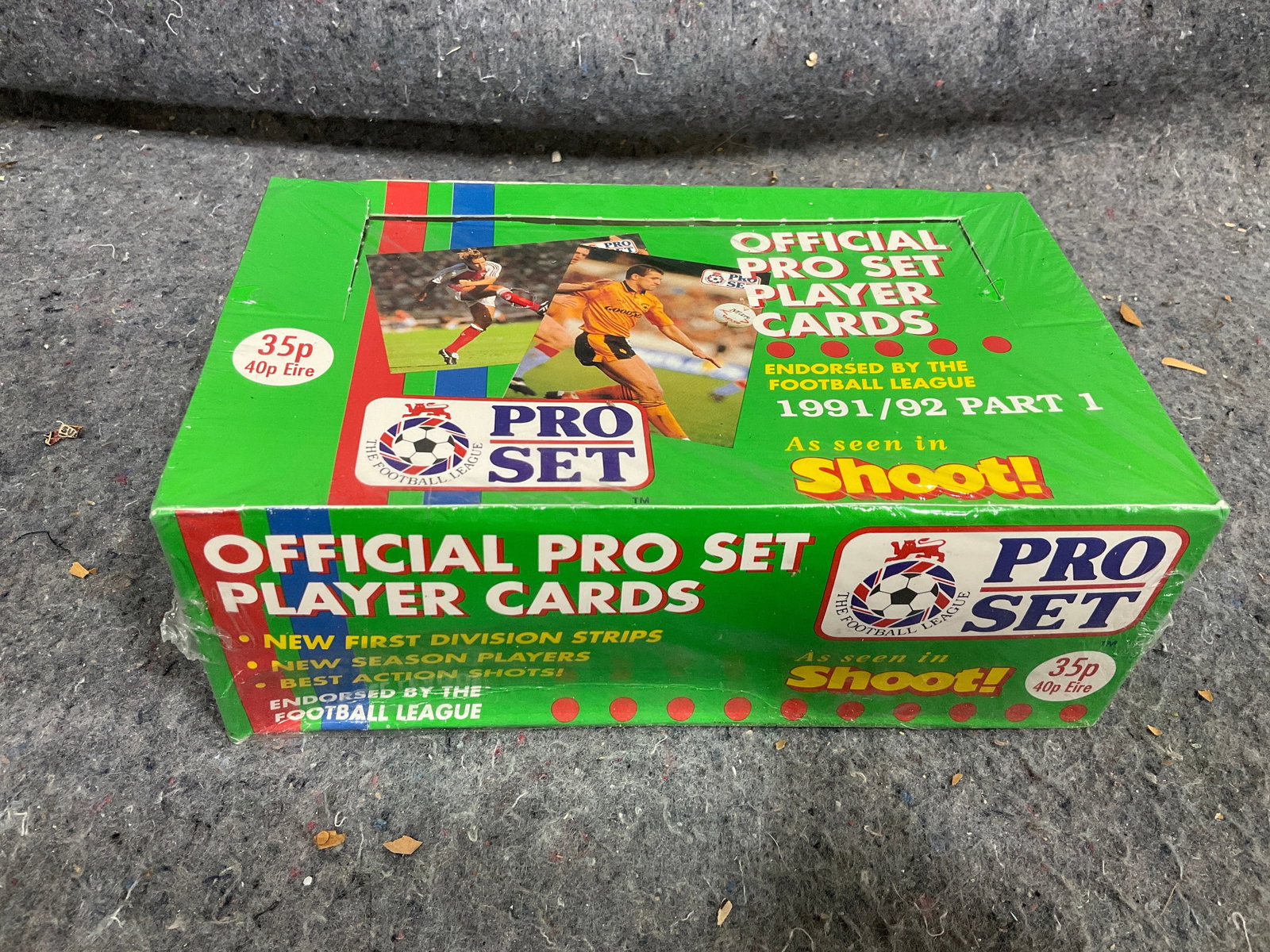 1991/1992 Official Pro Set player cards*sealed* (1 of 1)