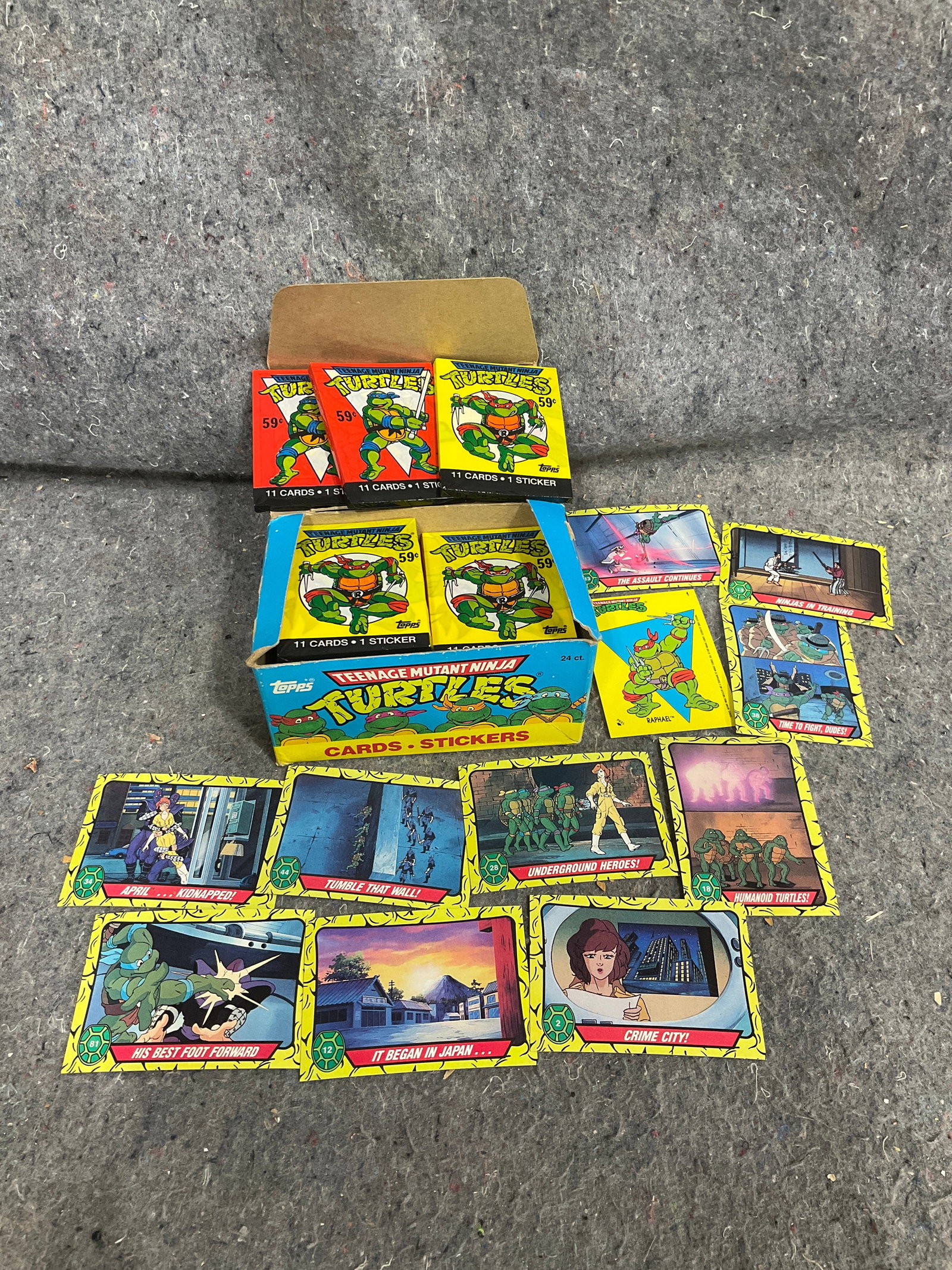 Teenage Mutant Ninja turtles collectible cards/stickers: Teenage Mutant Ninja turtles collectible cards/stickers