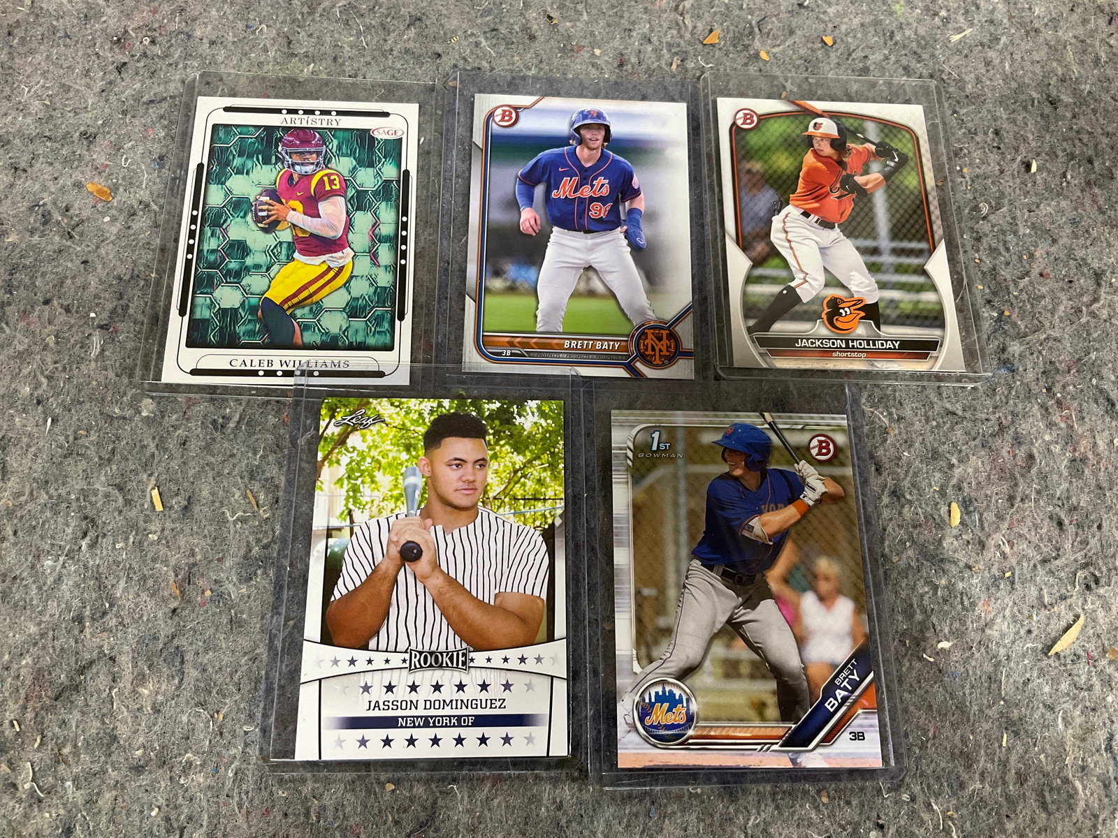 Collectible baseball cards(Caleb Williams, Jasson Dominguez, and more): Collectible baseball cards(Caleb Williams, Jasson Dominguez, and more)