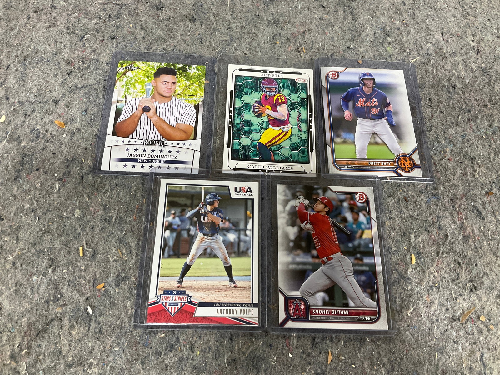 Collectible baseball cards(Caleb Williams, Jasson Dominguez, and more): Collectible baseball cards(Caleb Williams, Jasson Dominguez, and more)