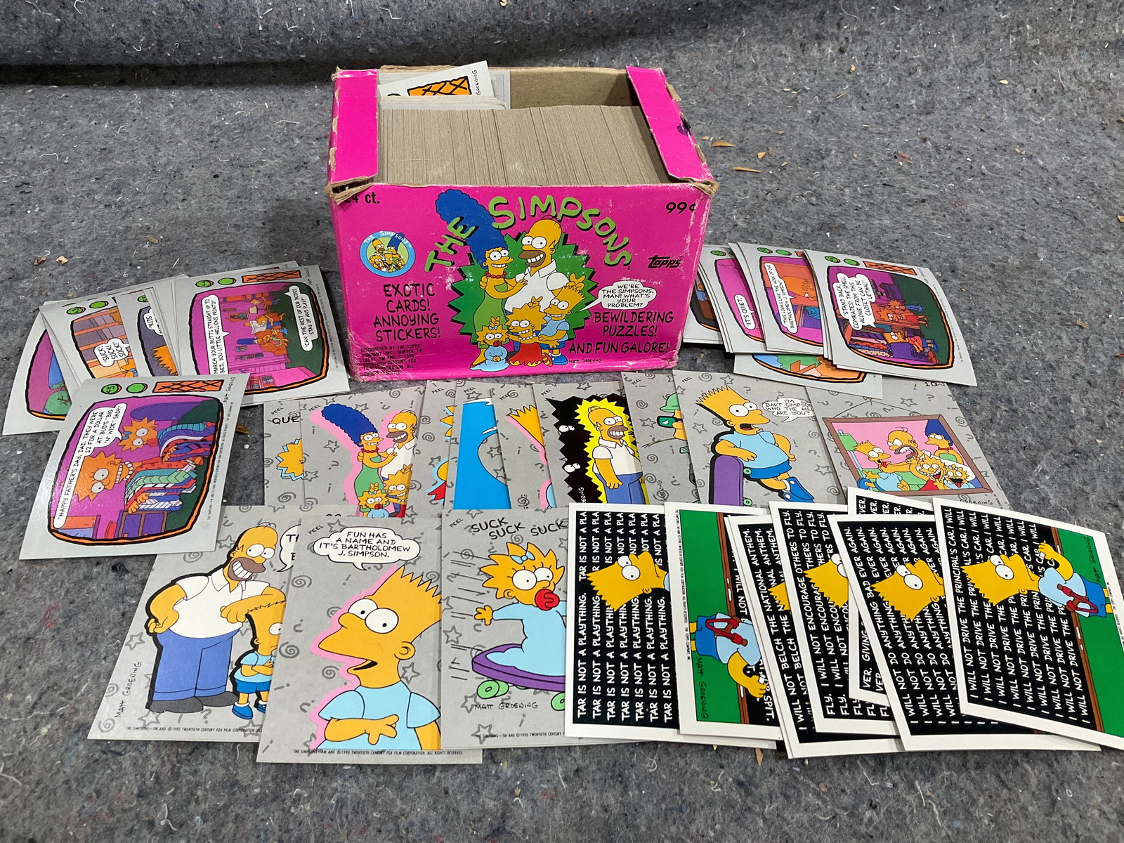 The Simpsons collectible cards (1 of 1)