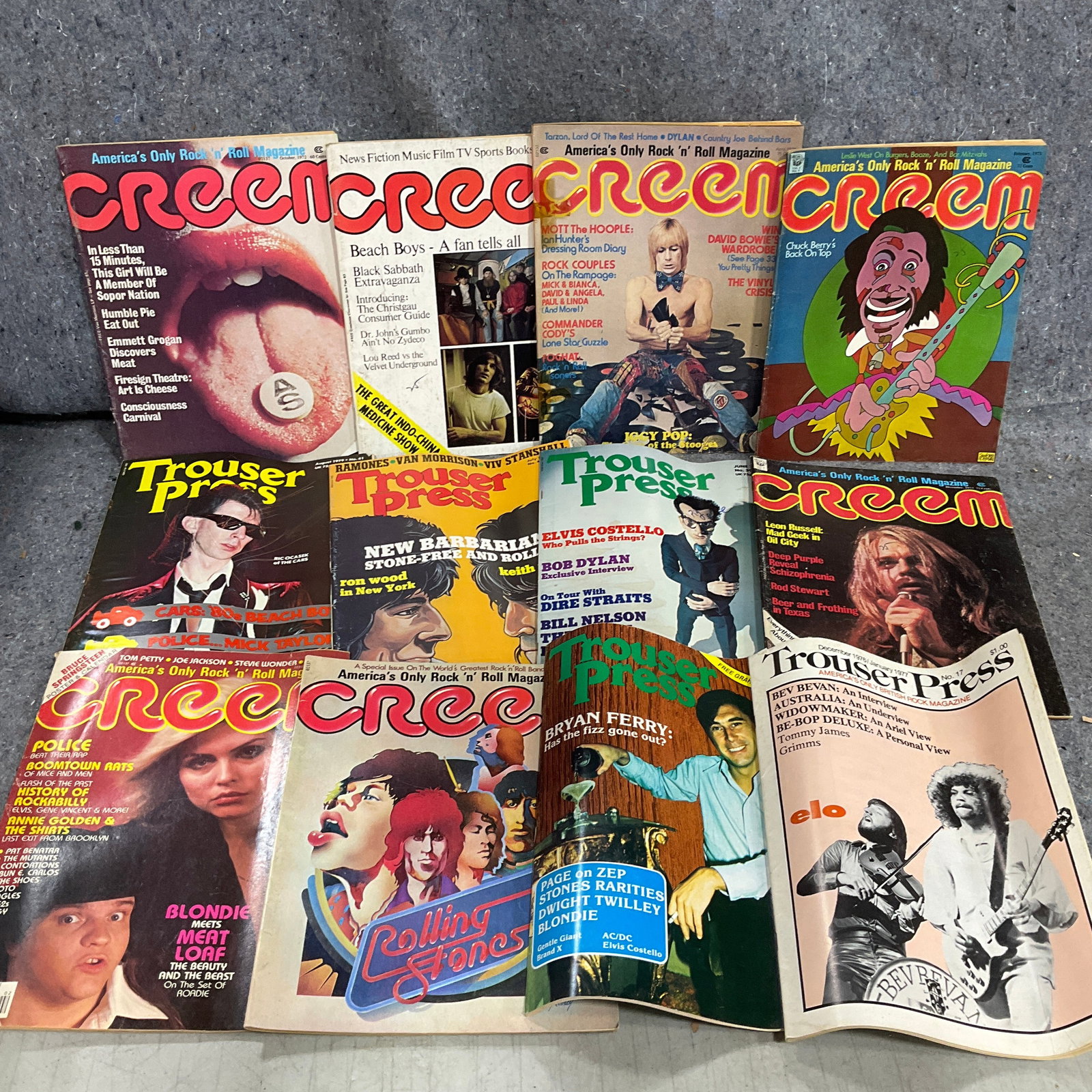 Vintage rock magazines (1 of 1)