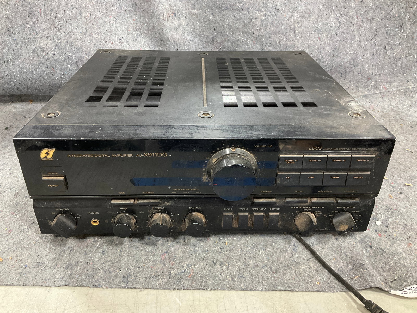 Sansui integrated digital amplifier(AU-X911DG): Sansui integrated digital amplifier(AU-X911DG)