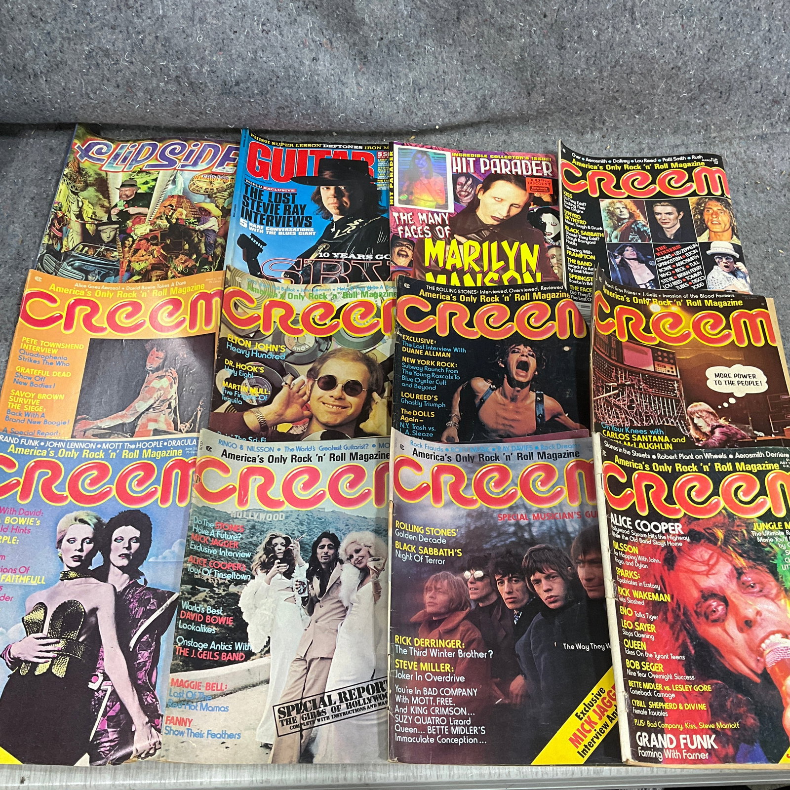 Vintage rock magazines (1 of 1)