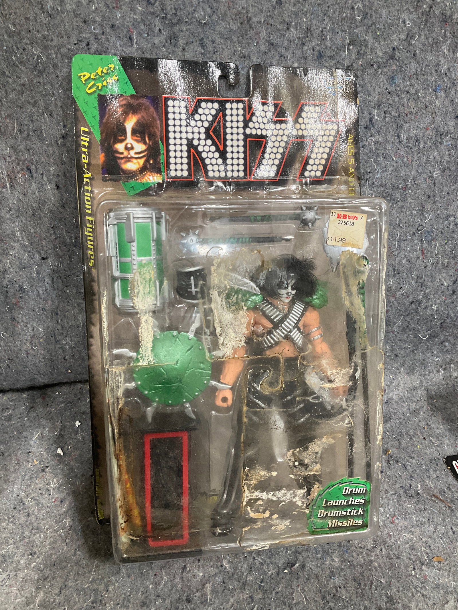 KISS Peter Criss Collectible Figure *new in box*: KISS Peter Criss Collectible Figure *new in box*