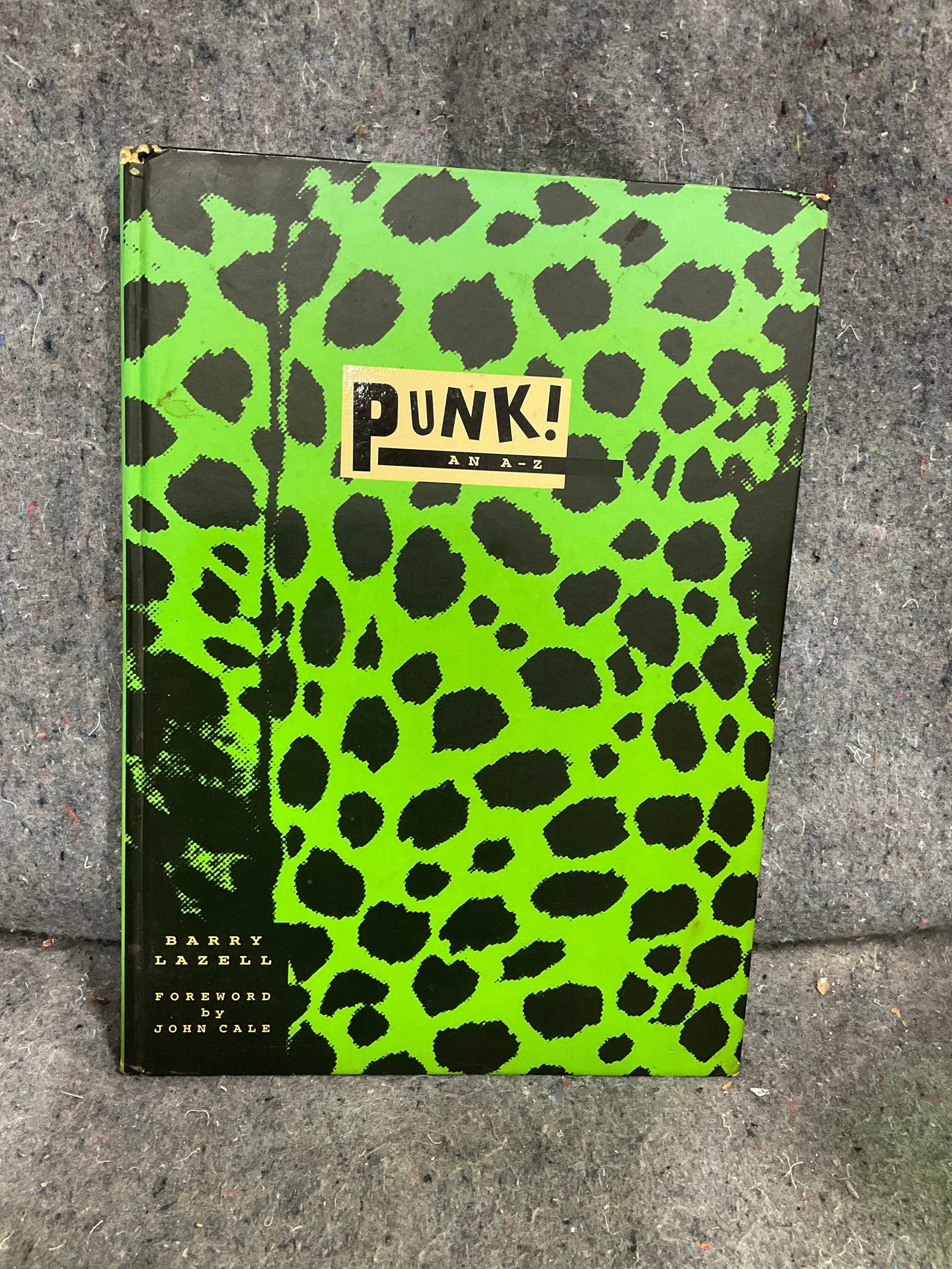 Vintage Punk Hardcover Book by Barry Lazell (1 of 1)
