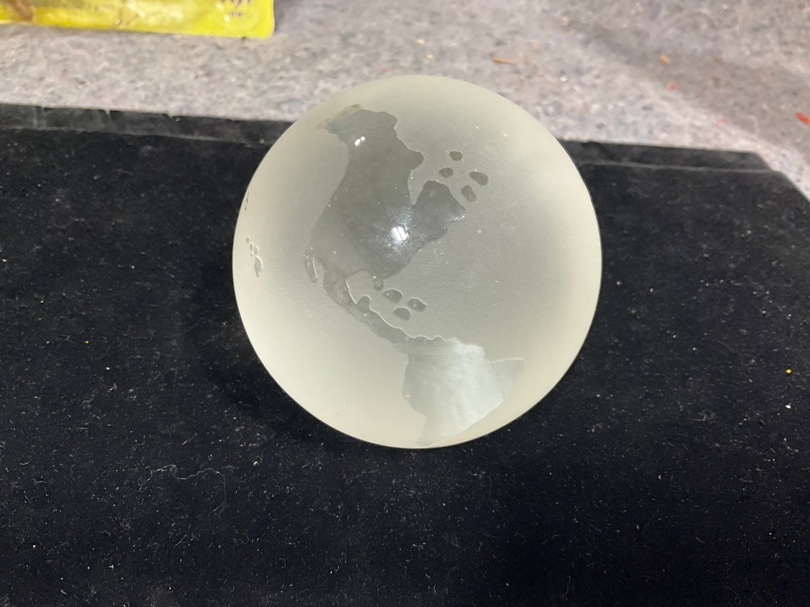 Glass Globe Paperweight (3.5in Tall) (1 of 1)