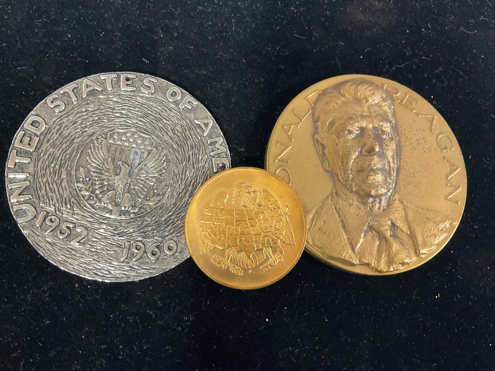 Bronze Reagan & Other Medallions: Bronze Reagan & Other Medallions
