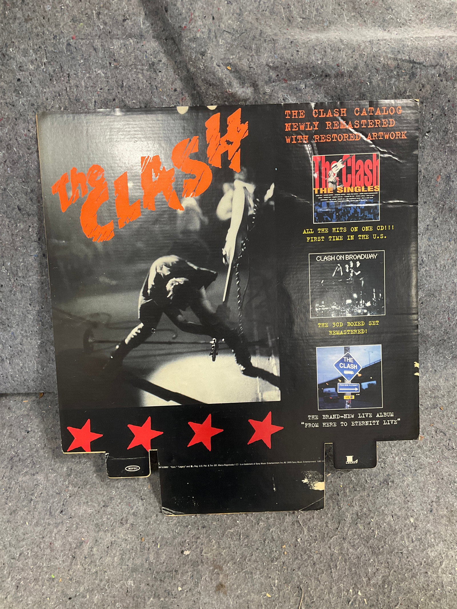 The Clash cardboard cutout(19.5inx22in) (1 of 1)