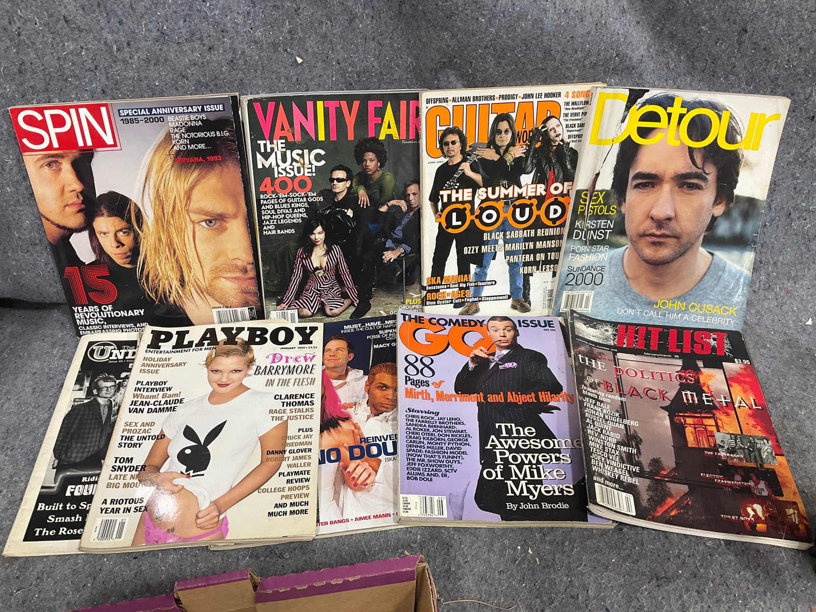 Vintage rock magazines (1 of 1)
