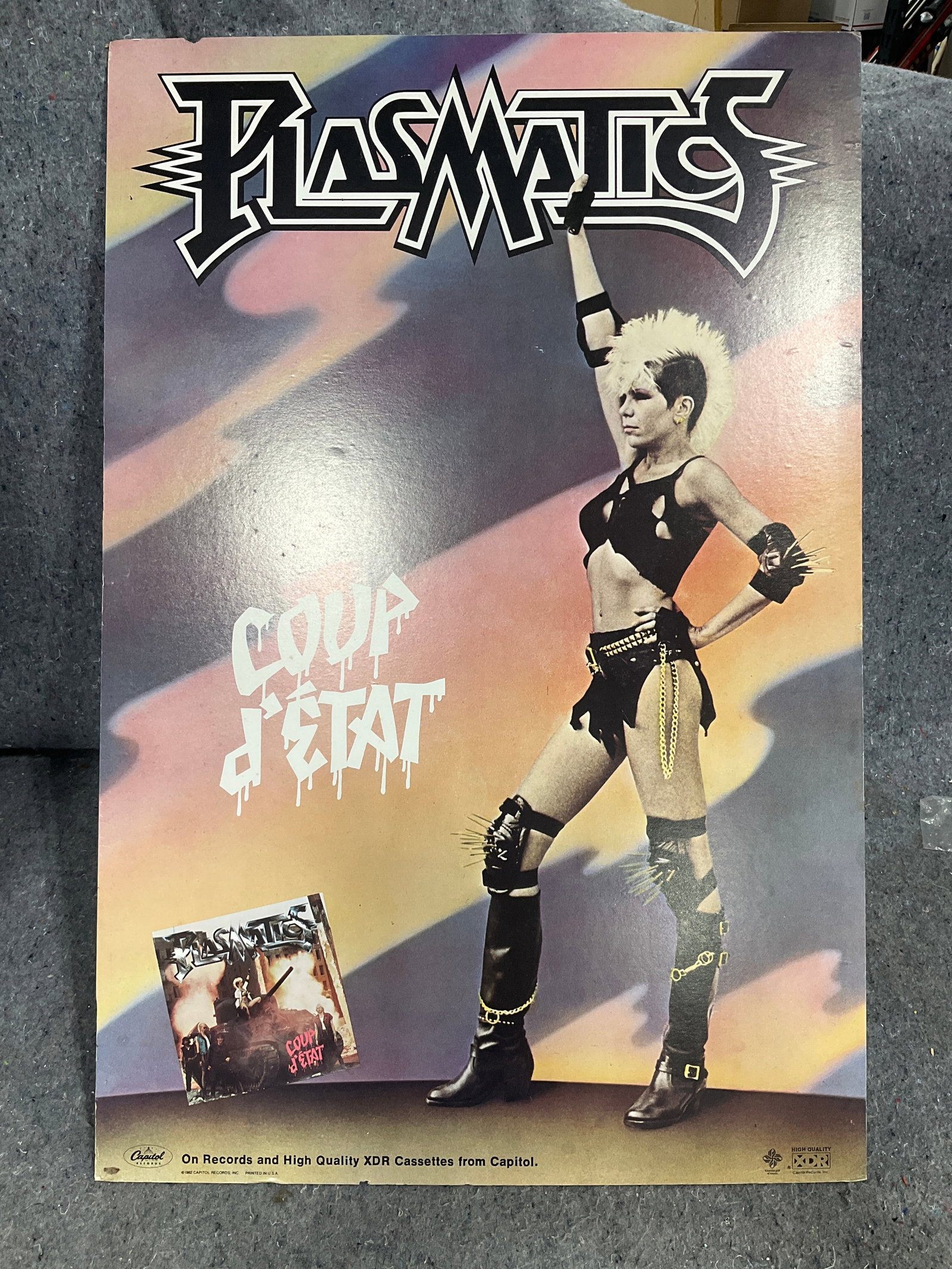 Plasmatics vintage print on board(24inx30in) (1 of 1)