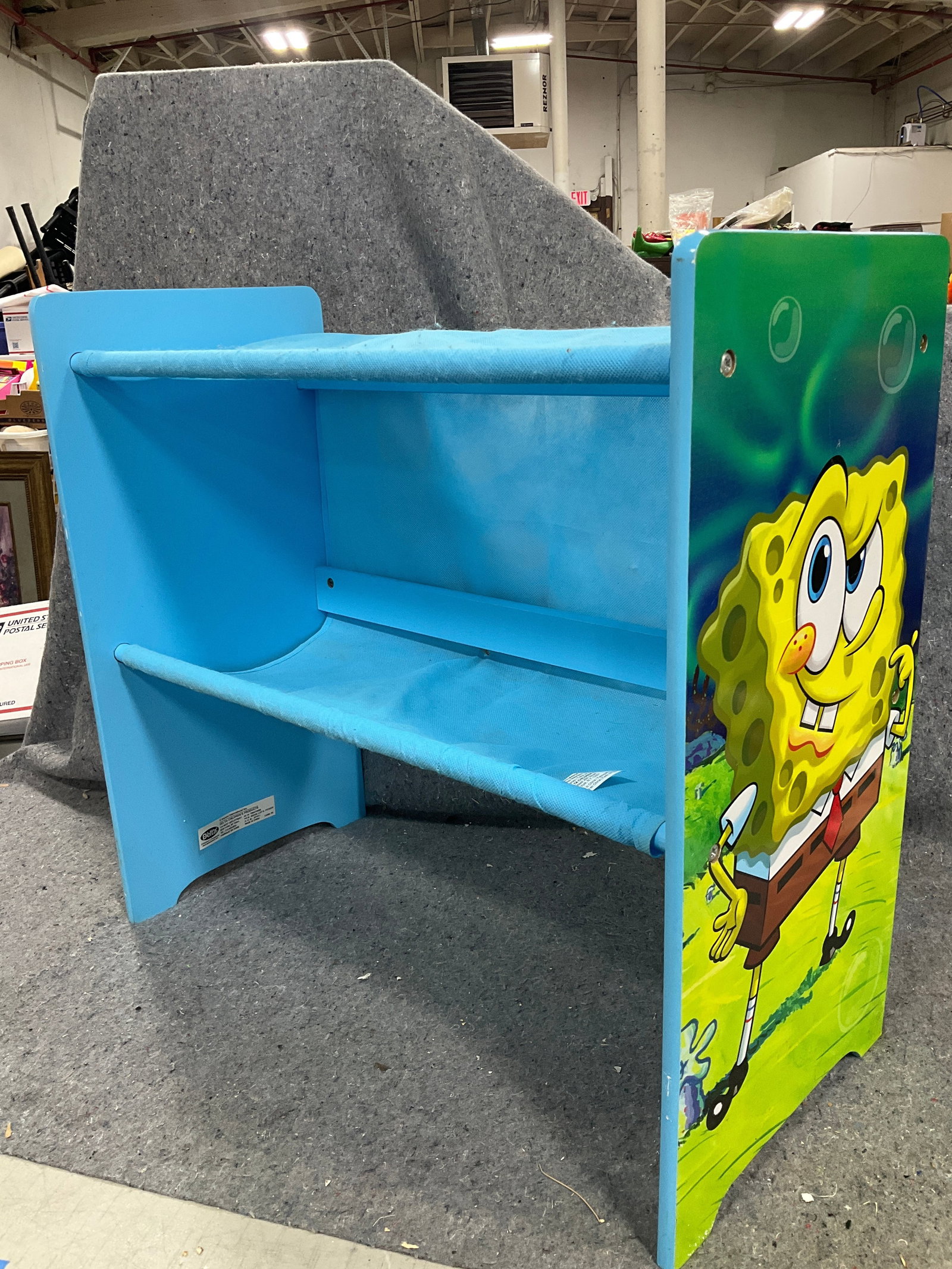 Spongebob Squarepants shoe rack organizer(15inx23.5inx12in) (1 of 1)