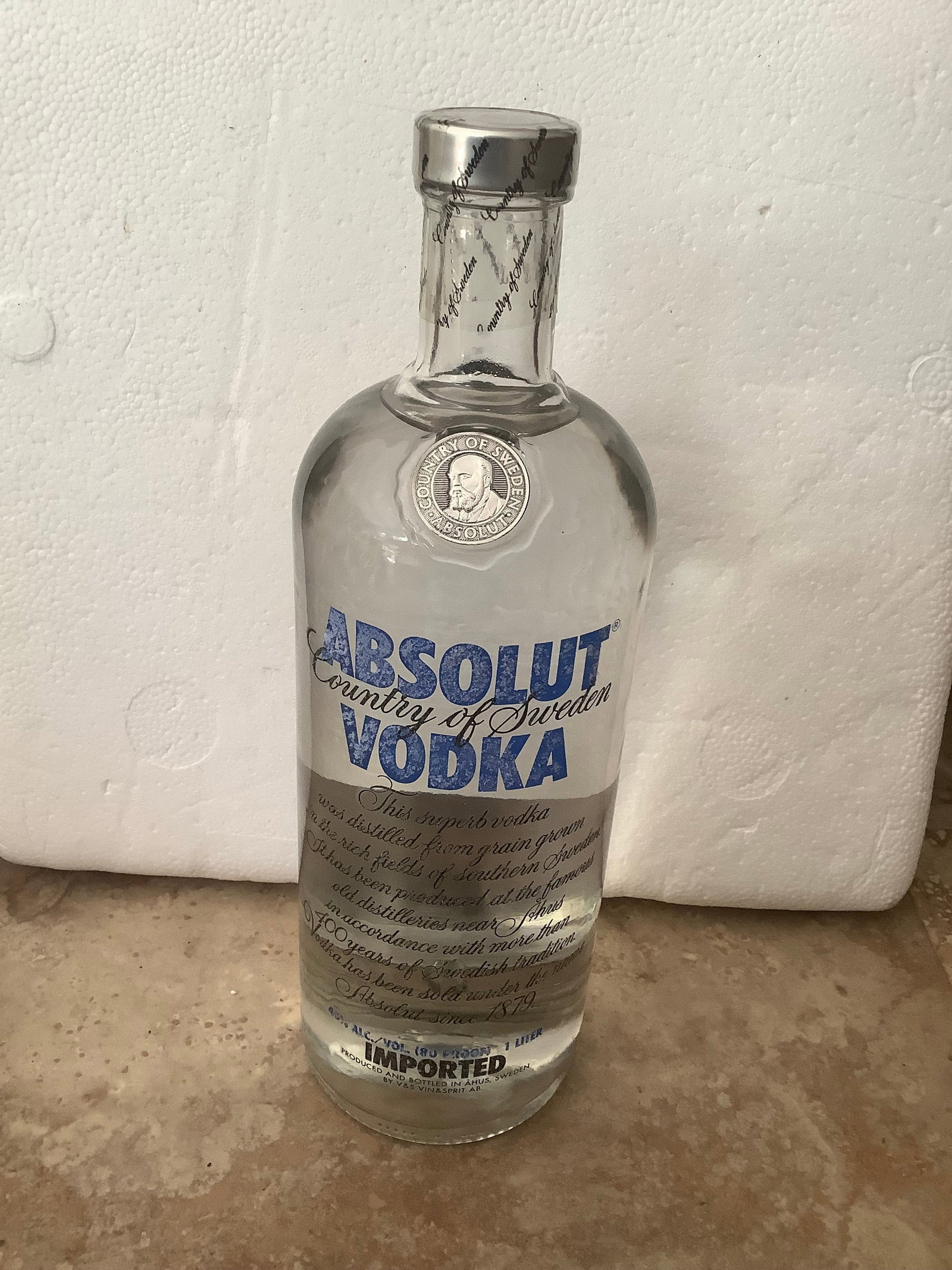 Absolut Vodka (40%, 1L): Absolut Vodka (40%, 1L)