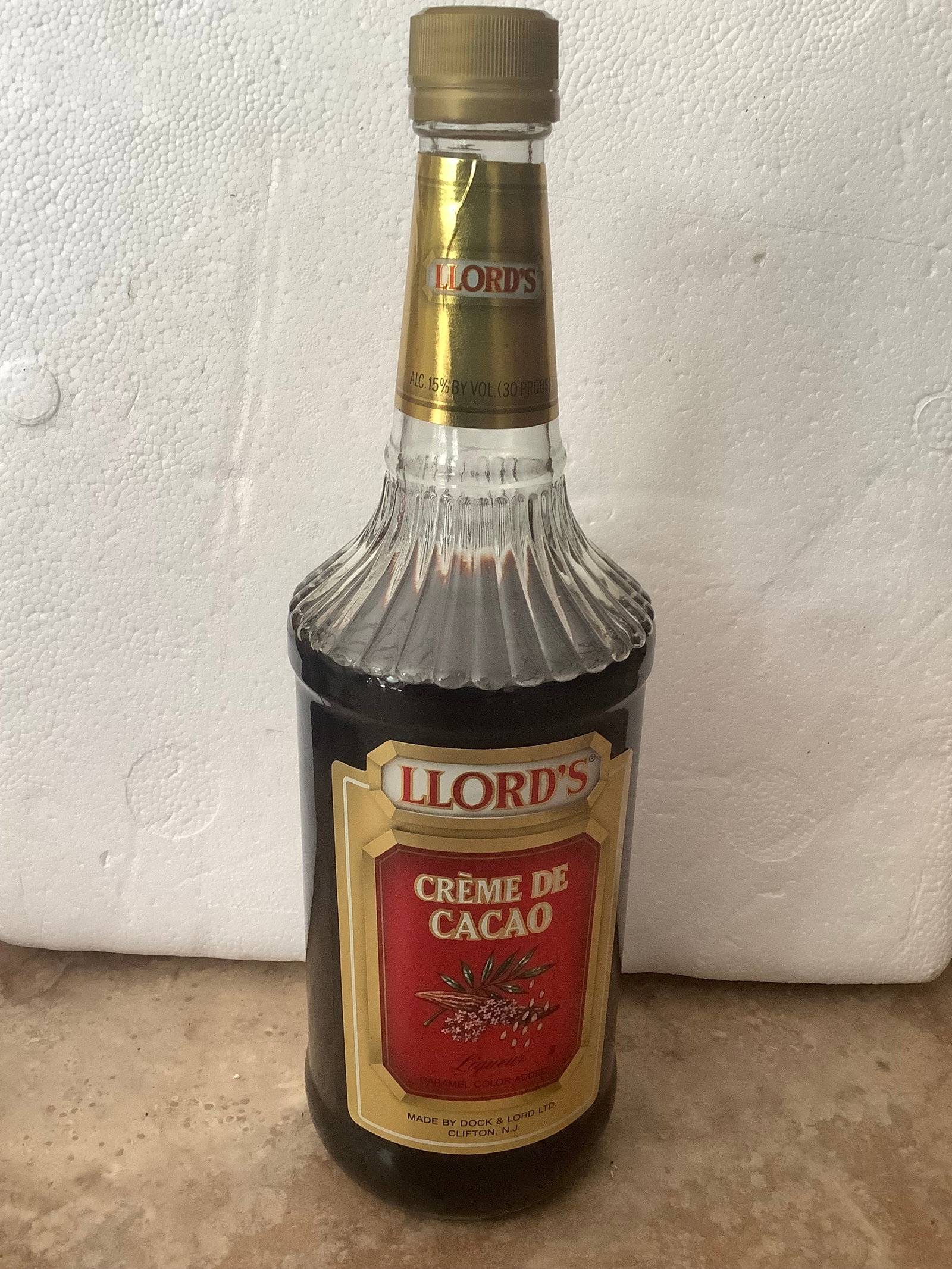 Llord's creme de cacao liqueur(15%, 1L): Llord's creme de cacao liqueur(15%, 1L)